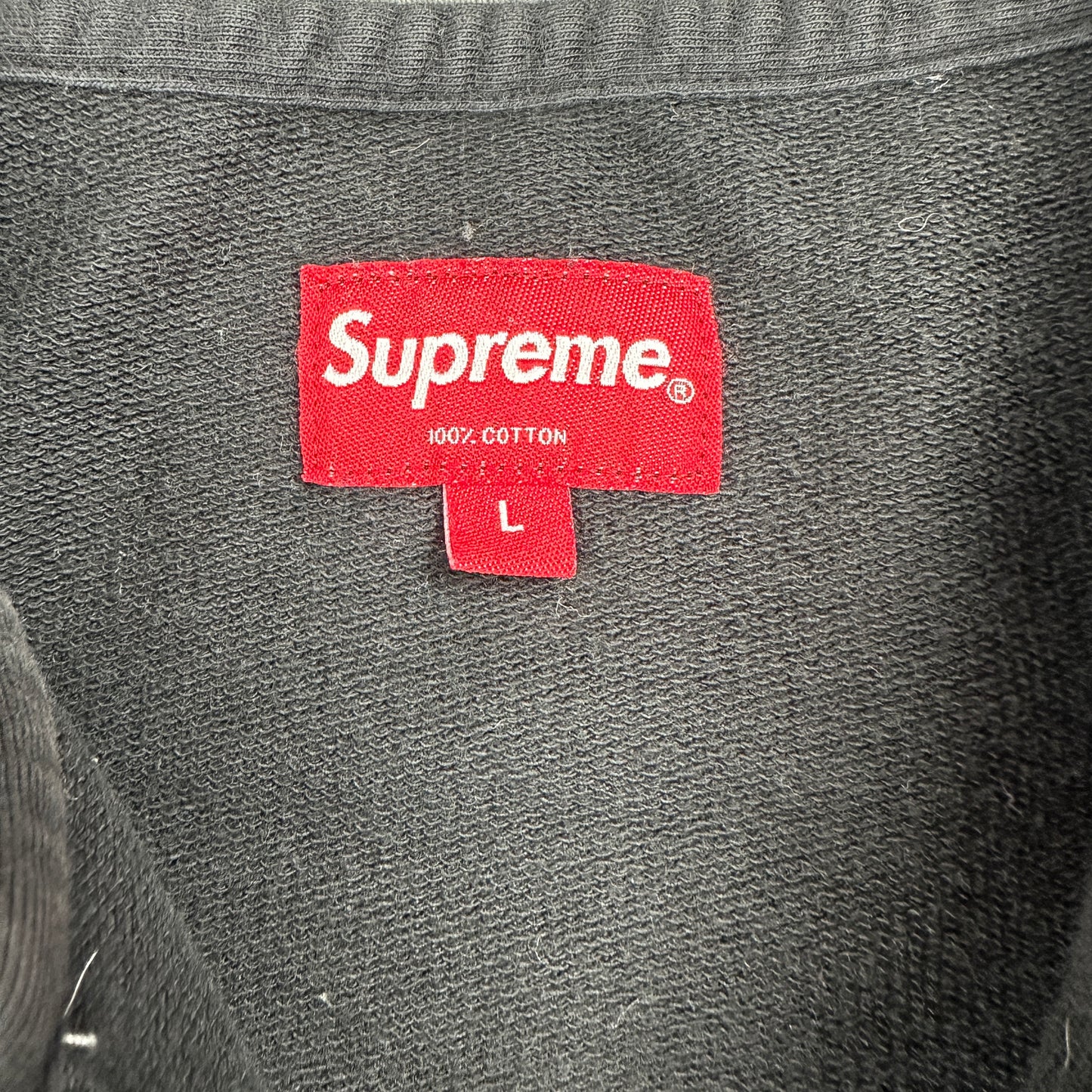 Supreme Bar Logo Half Zip L/S (Str. L)