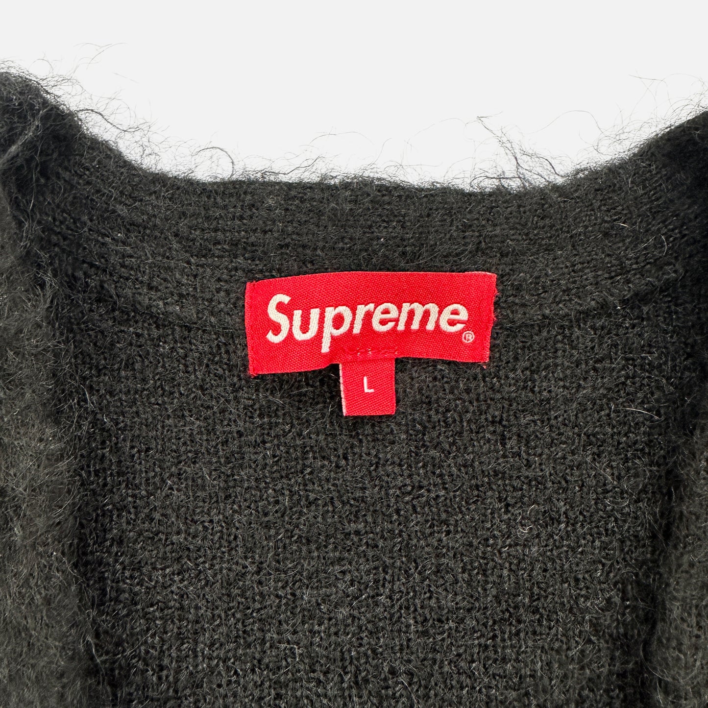 Supreme Mohair Cardigan (Str. L)
