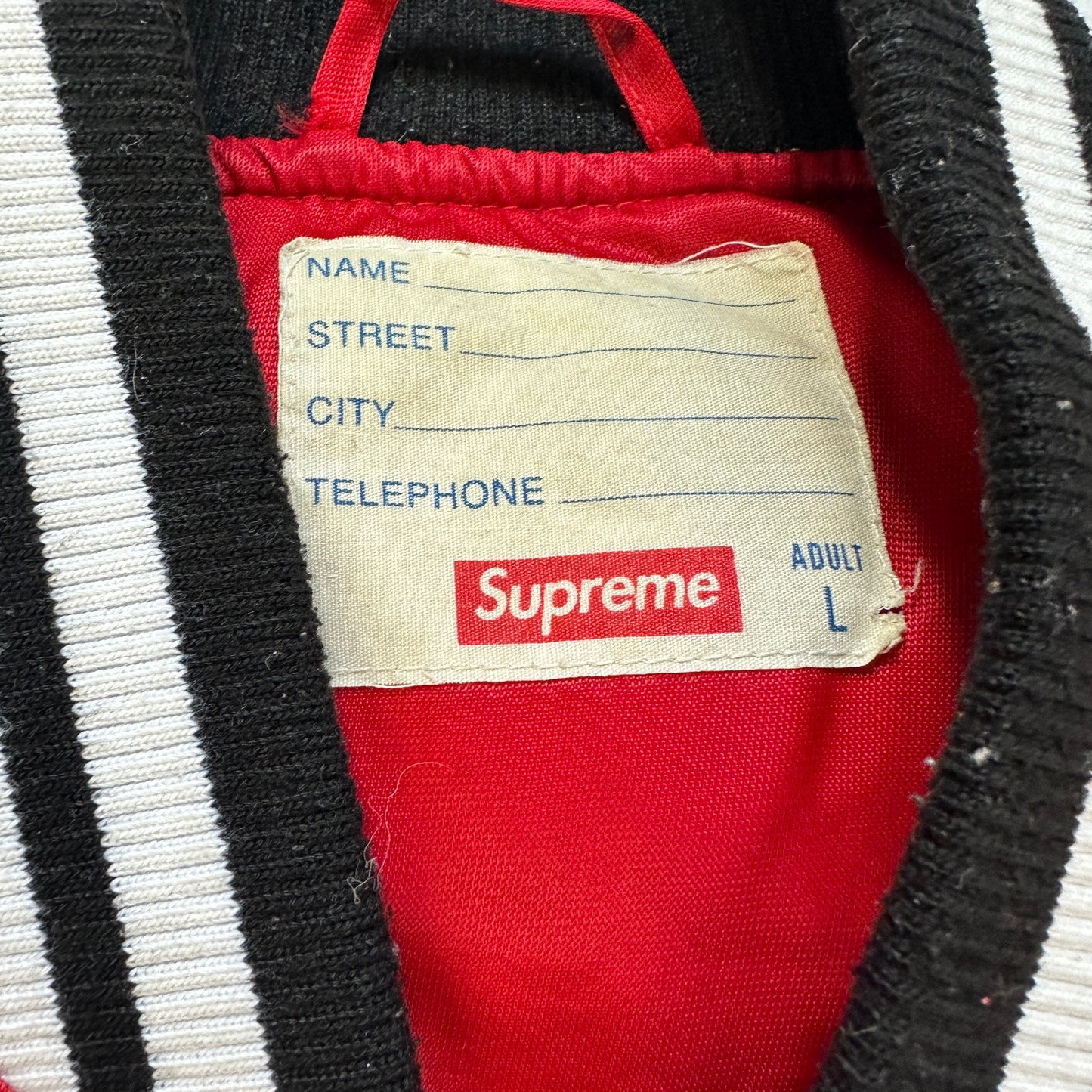 Supreme College Puffer Jakke (Str. L)