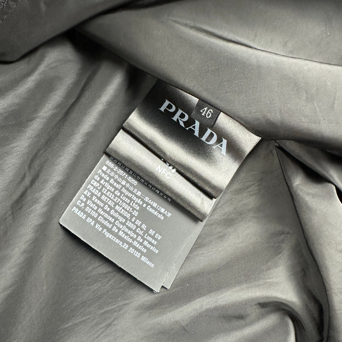 Prada Nylon Windbreaker (Str. S)