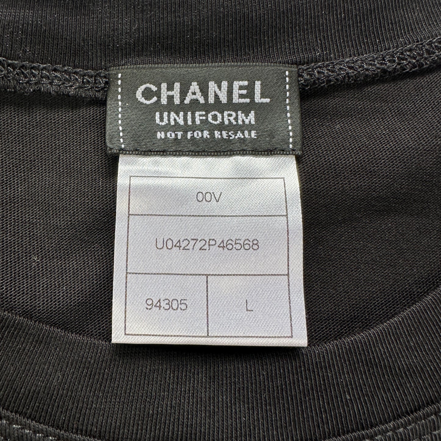 Chanel Uniform T-shirt (Str. S)