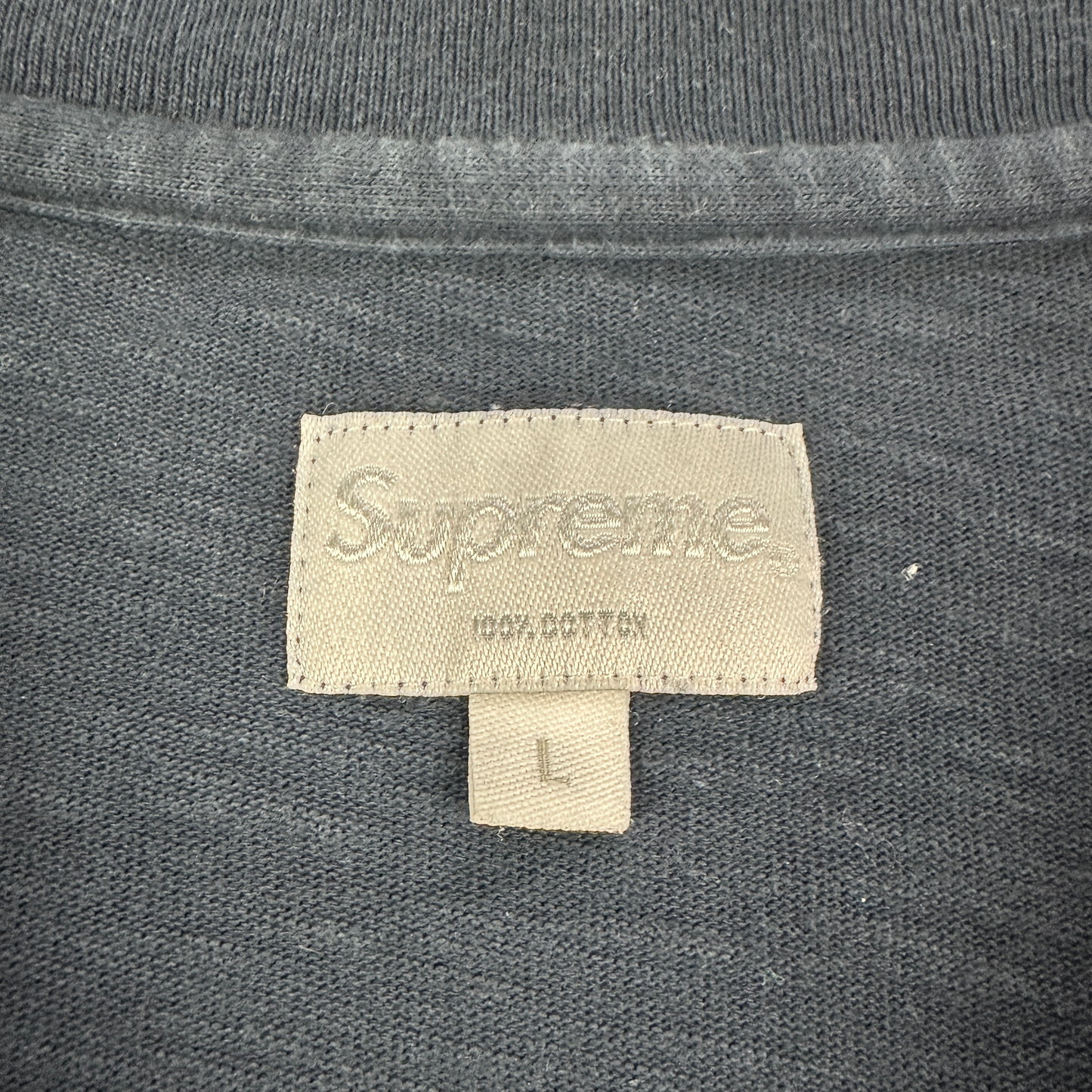 Supreme Reflective Logo L/S (Str. L)