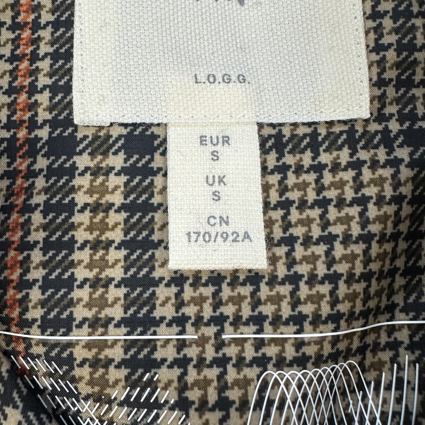 Checkered Windbreaker (Str. S)
