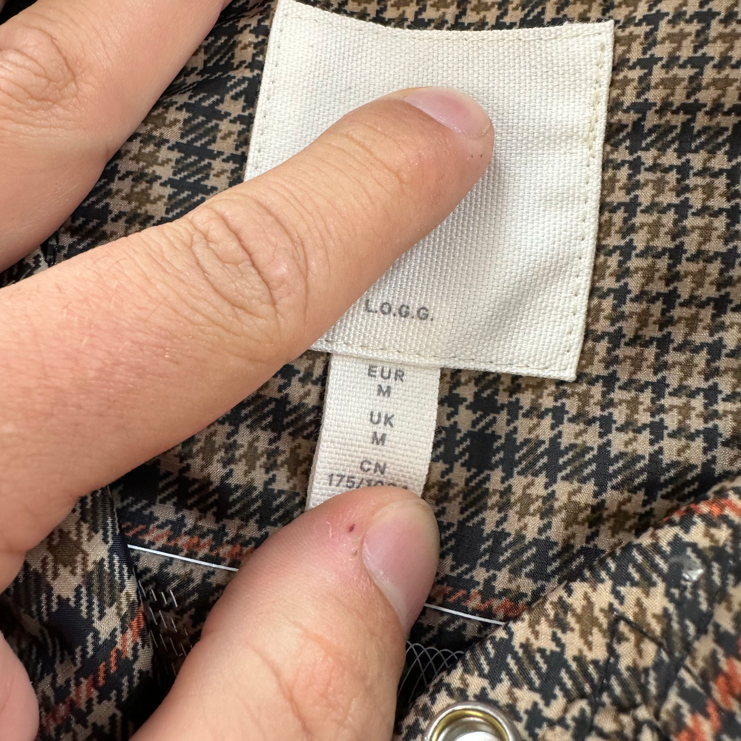 Checkered Windbreaker (Str. M)