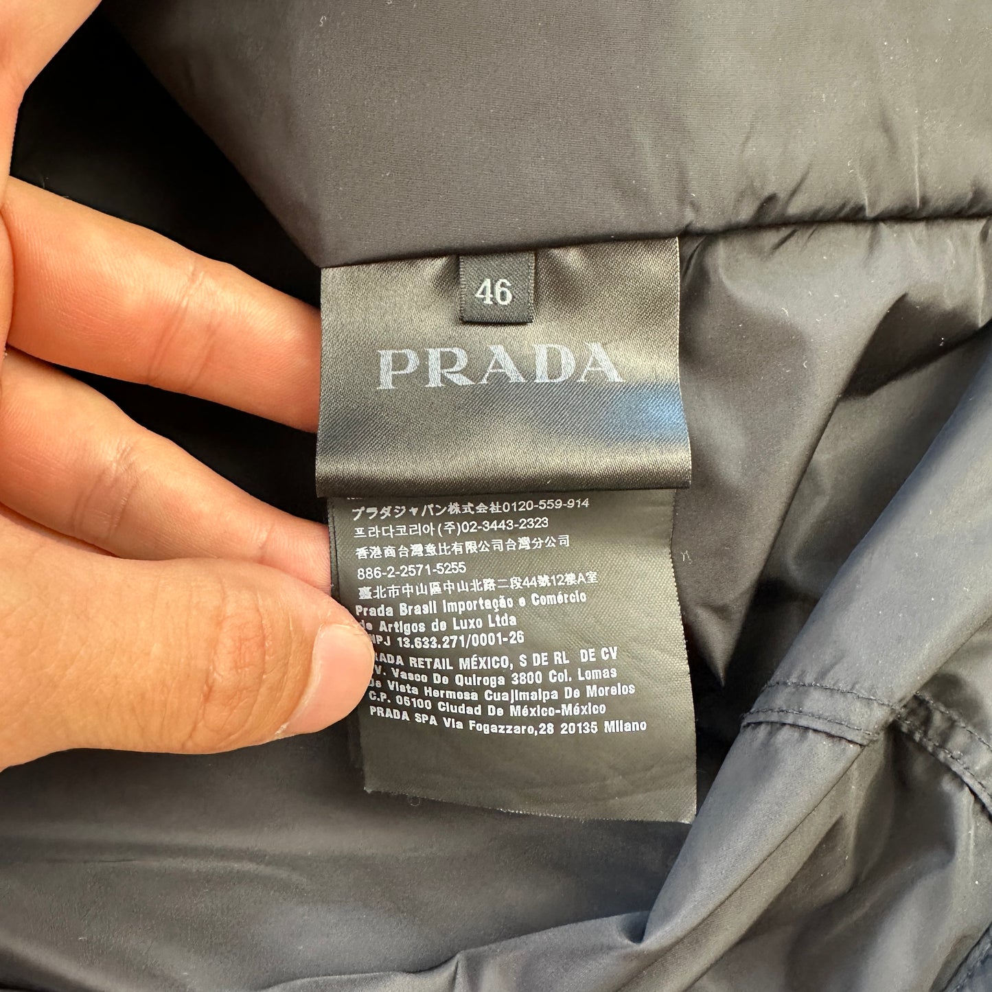 Prada Nylon Windbreaker (Str. S)
