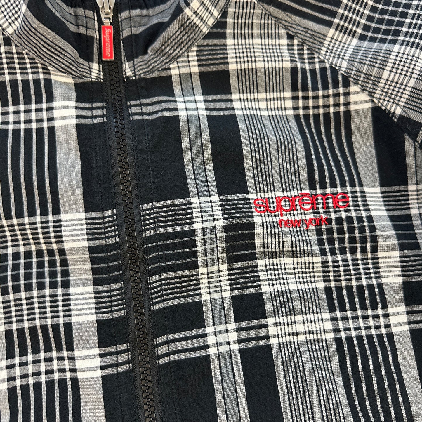 Supreme Checkered Track Jacket (Str. L)