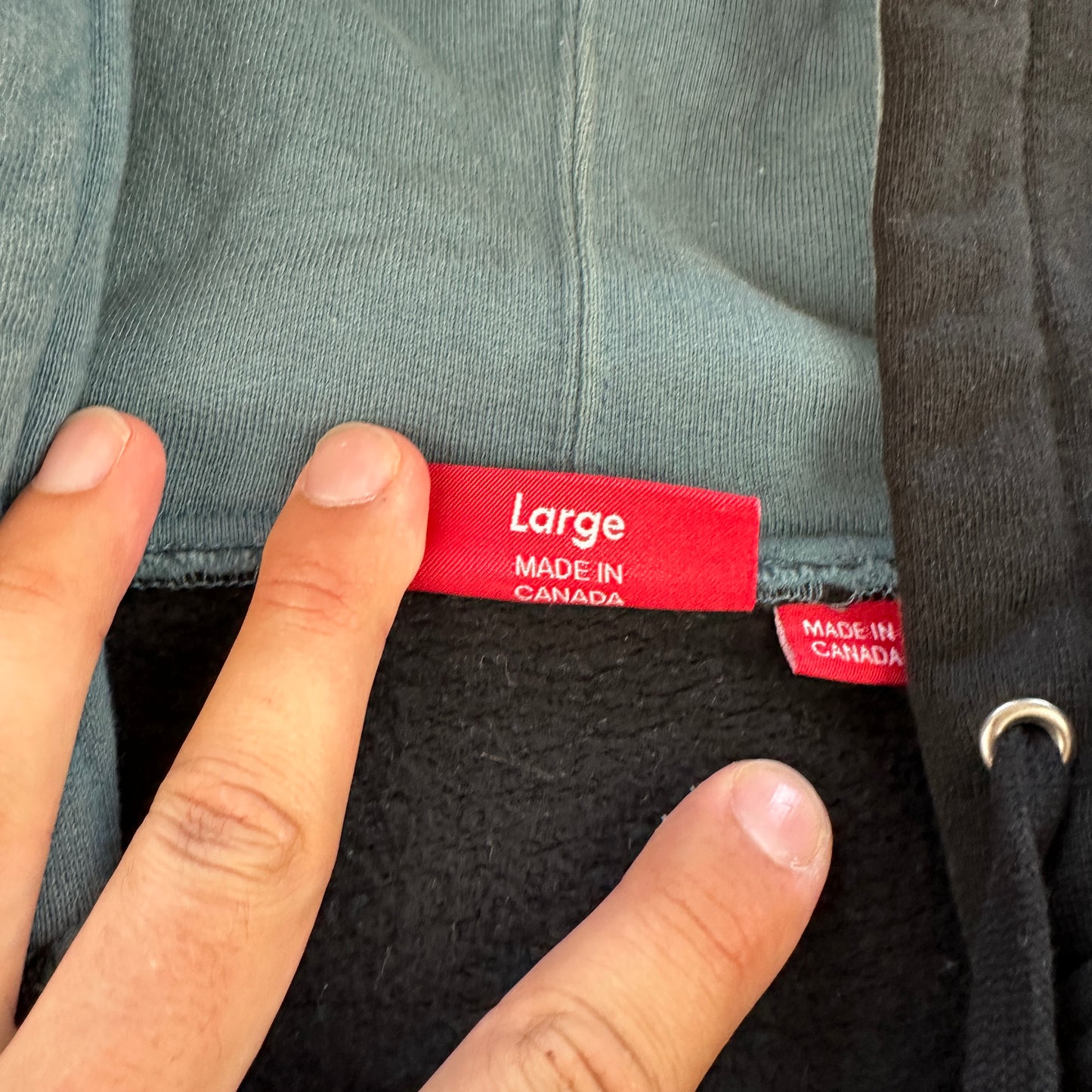 Supreme Arc Logo Hoodie (Str. L)