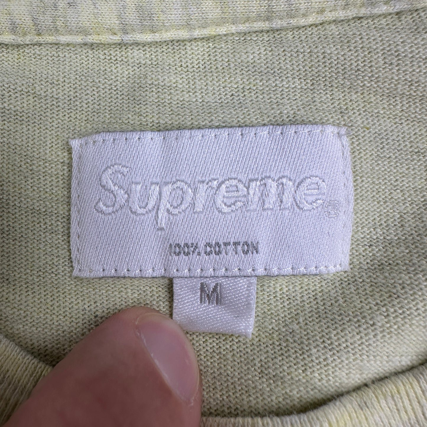Supreme Reflective Logo L/S (Str. M)