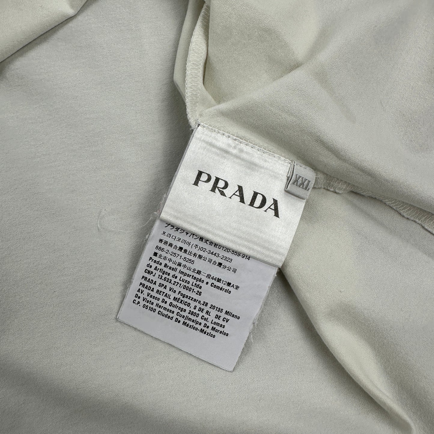 Prada Nylon Pocket Polo (Str. L)