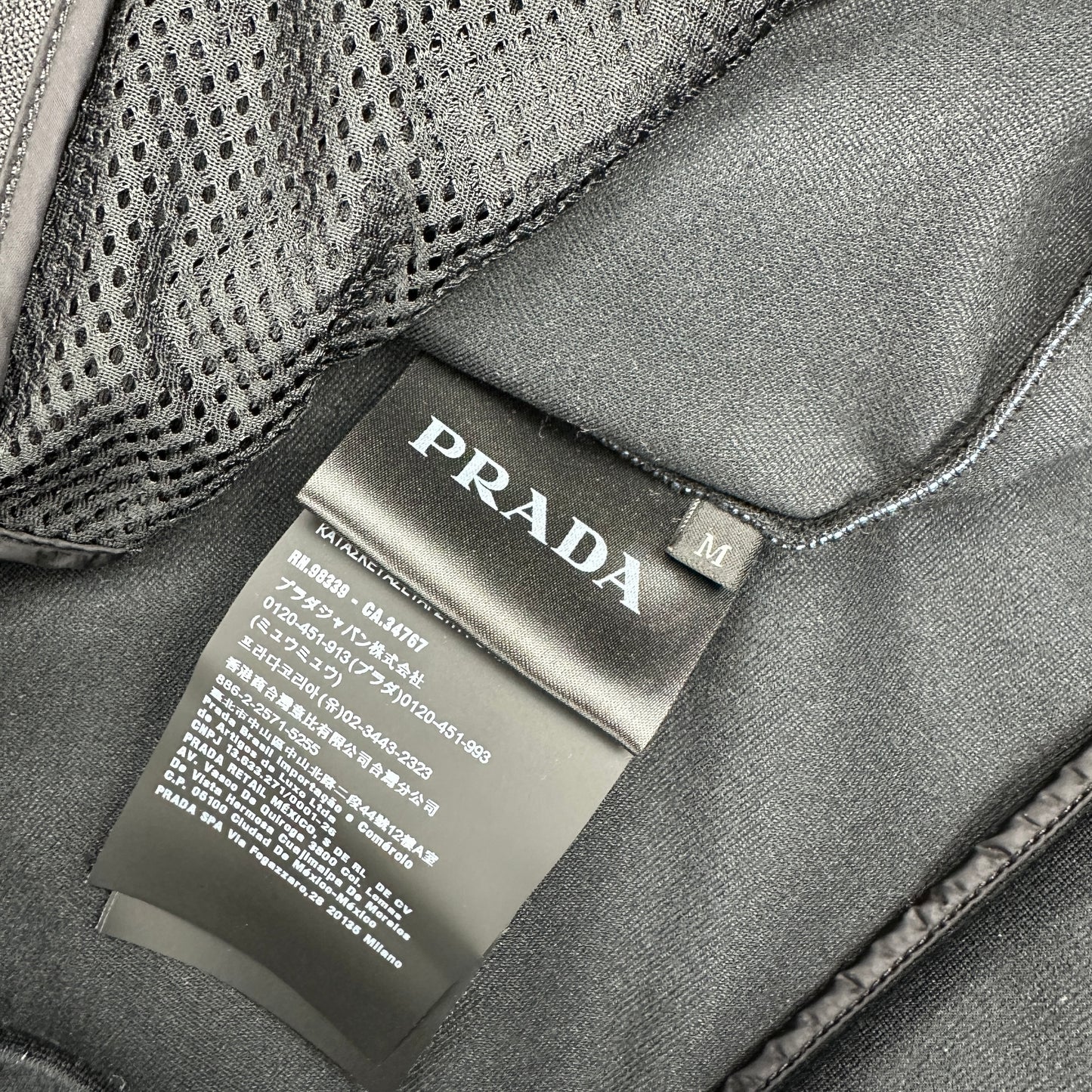 Prada Logo Track Jacket (Str. M)