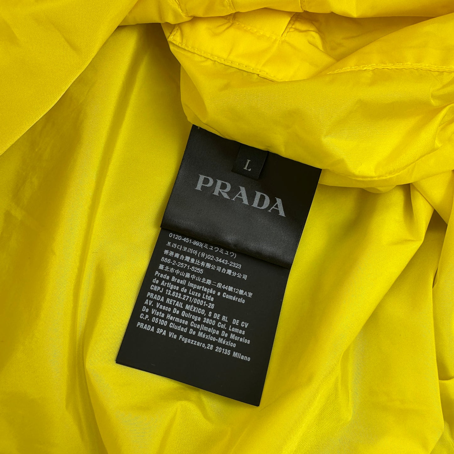Prada Nylon Windbreaker (Str. L)