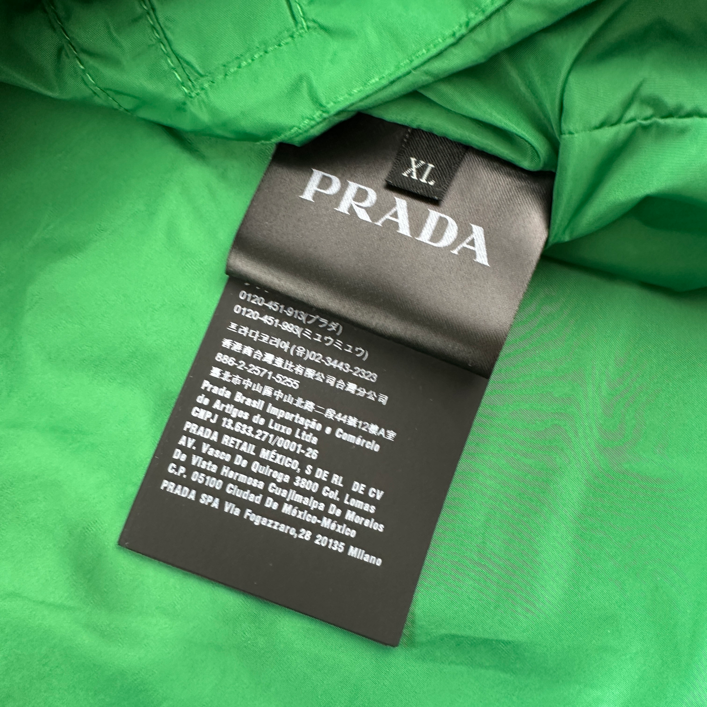 Prada Nylon Windbreaker (Str. L)