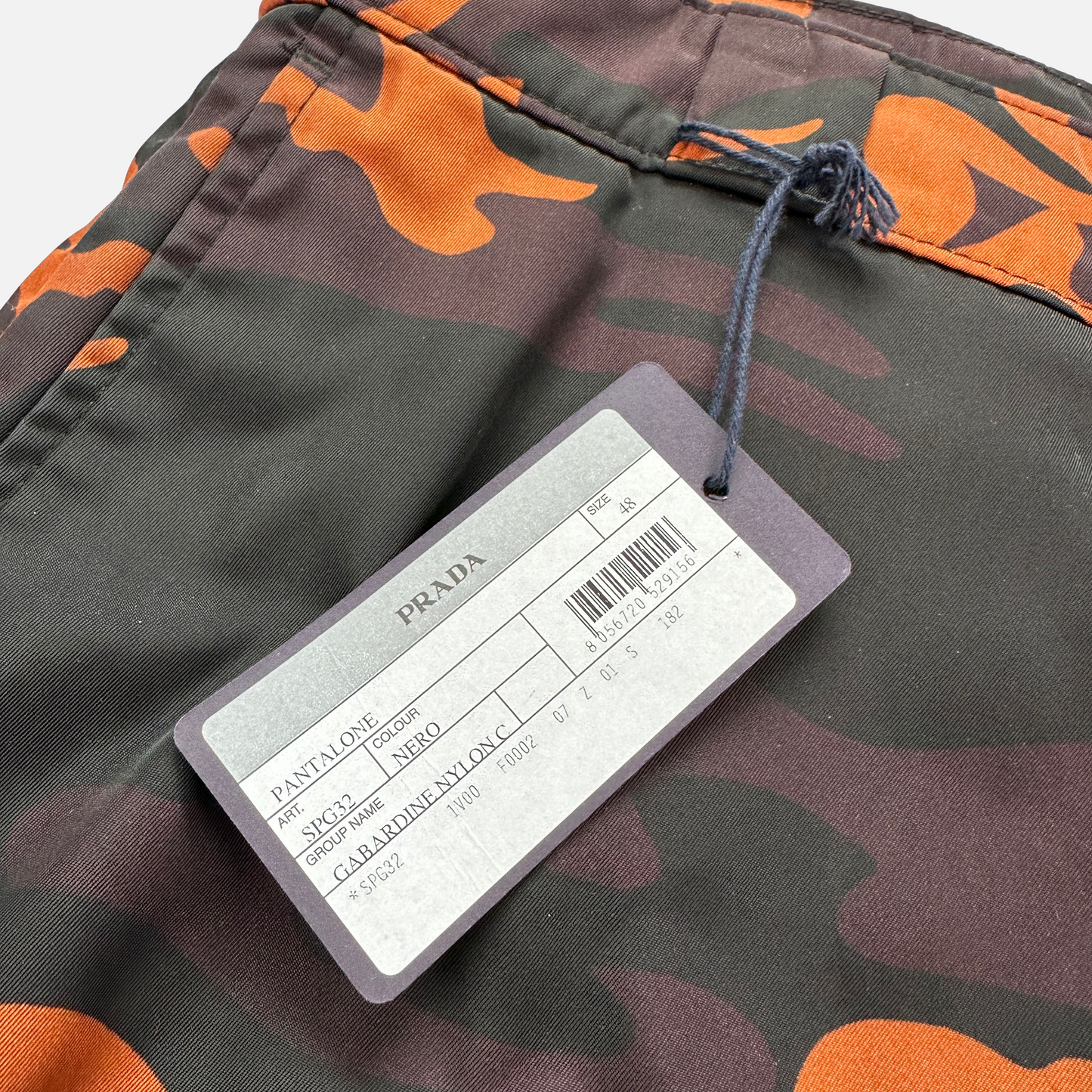 Prada Nylon Camo Shorts (Str. 32W)