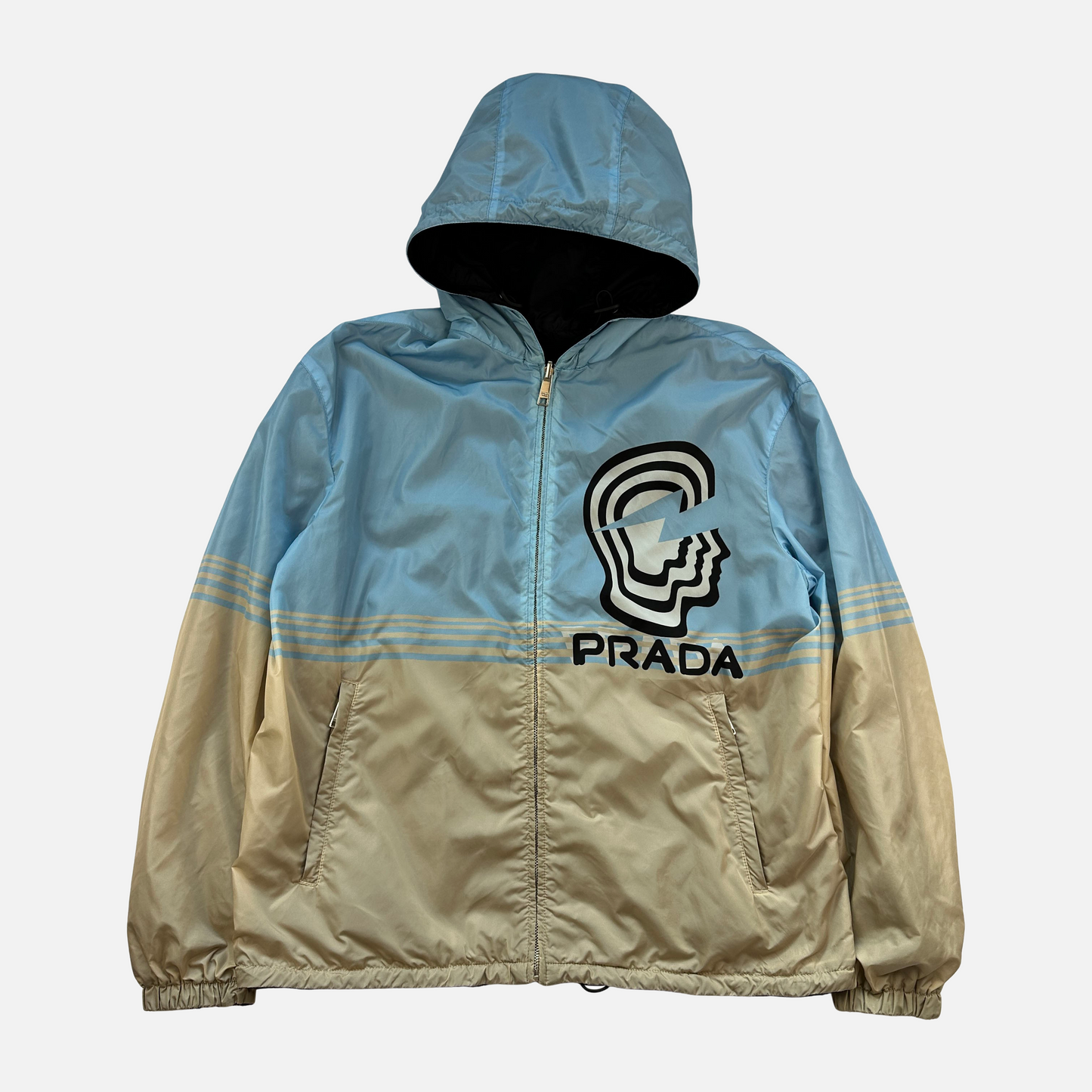 Prada Nylon Reversible Windbreaker (Str. L)