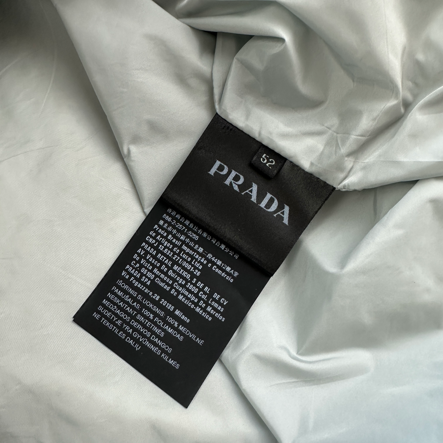 Prada Harrington SS17 Jakke (Str. L)