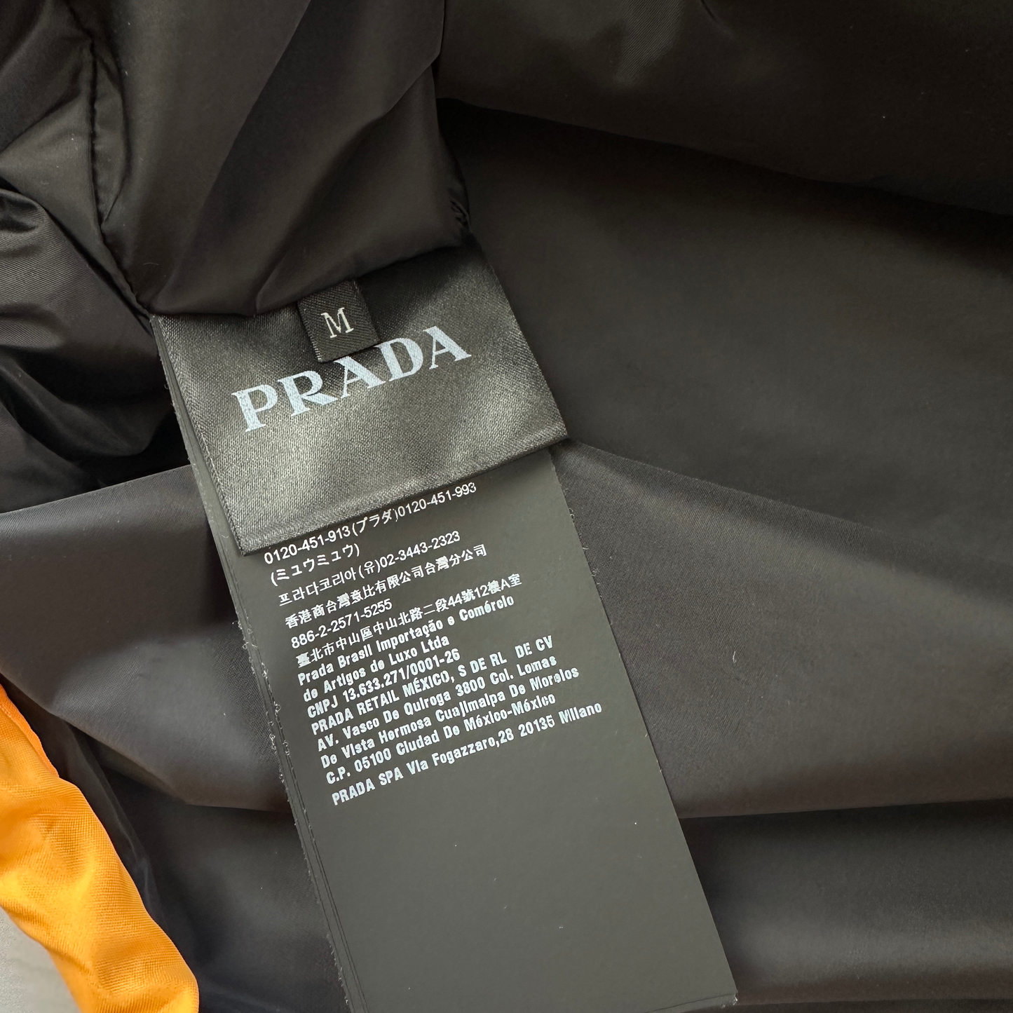 Prada 2018 Orange Jakke (Str. L)