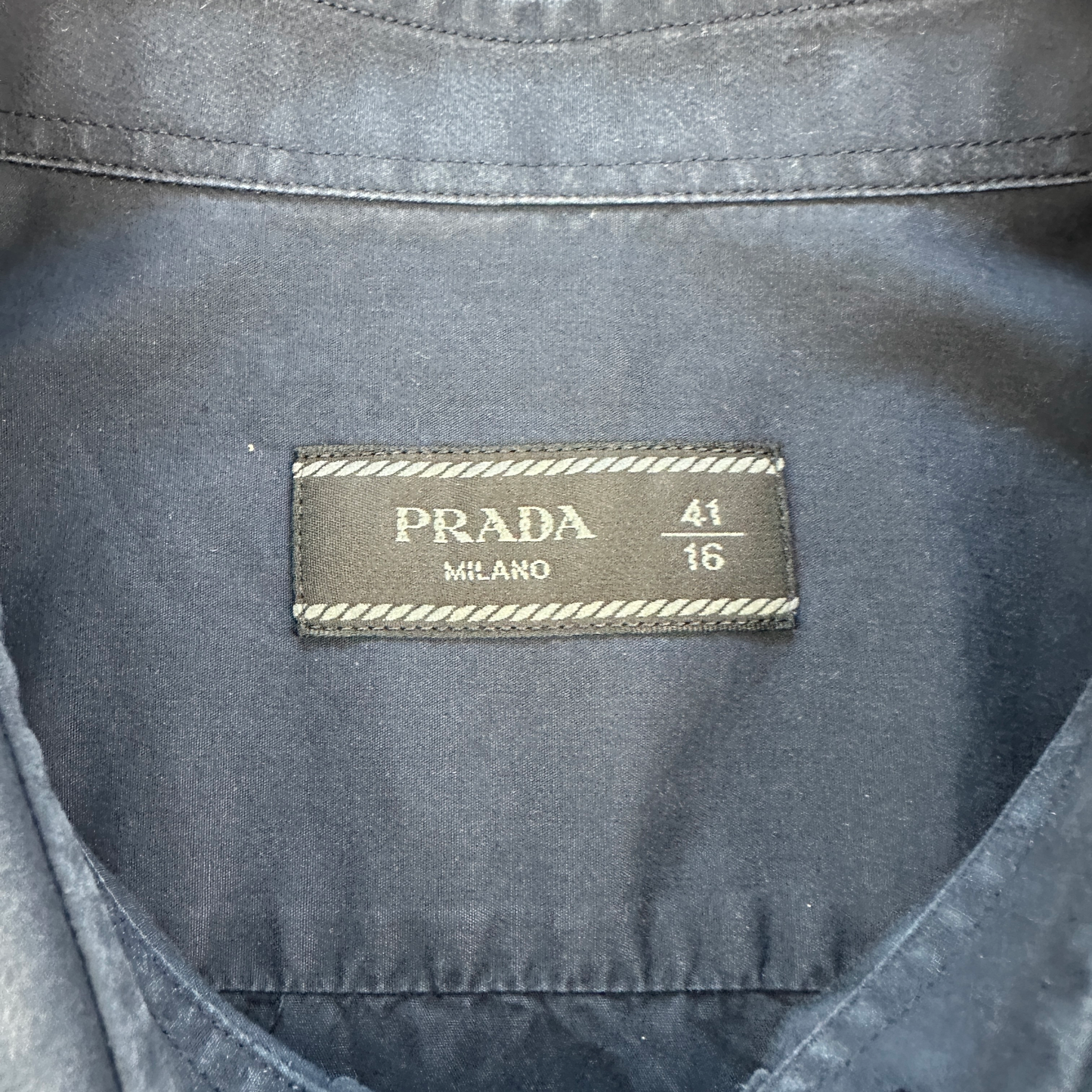 Prada Canvas Skjorte (Str. L)