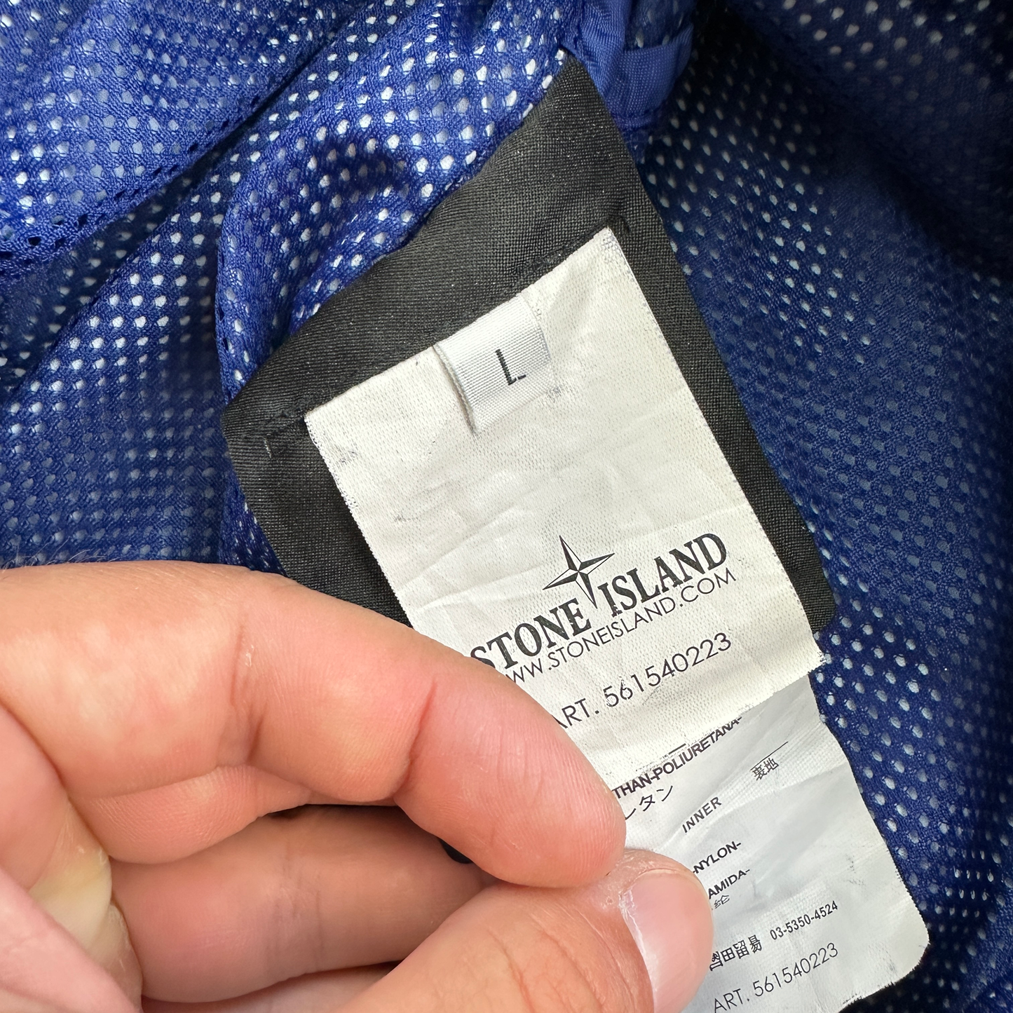 Stone Island 2012 Membrana TC Jakke (Str. L)