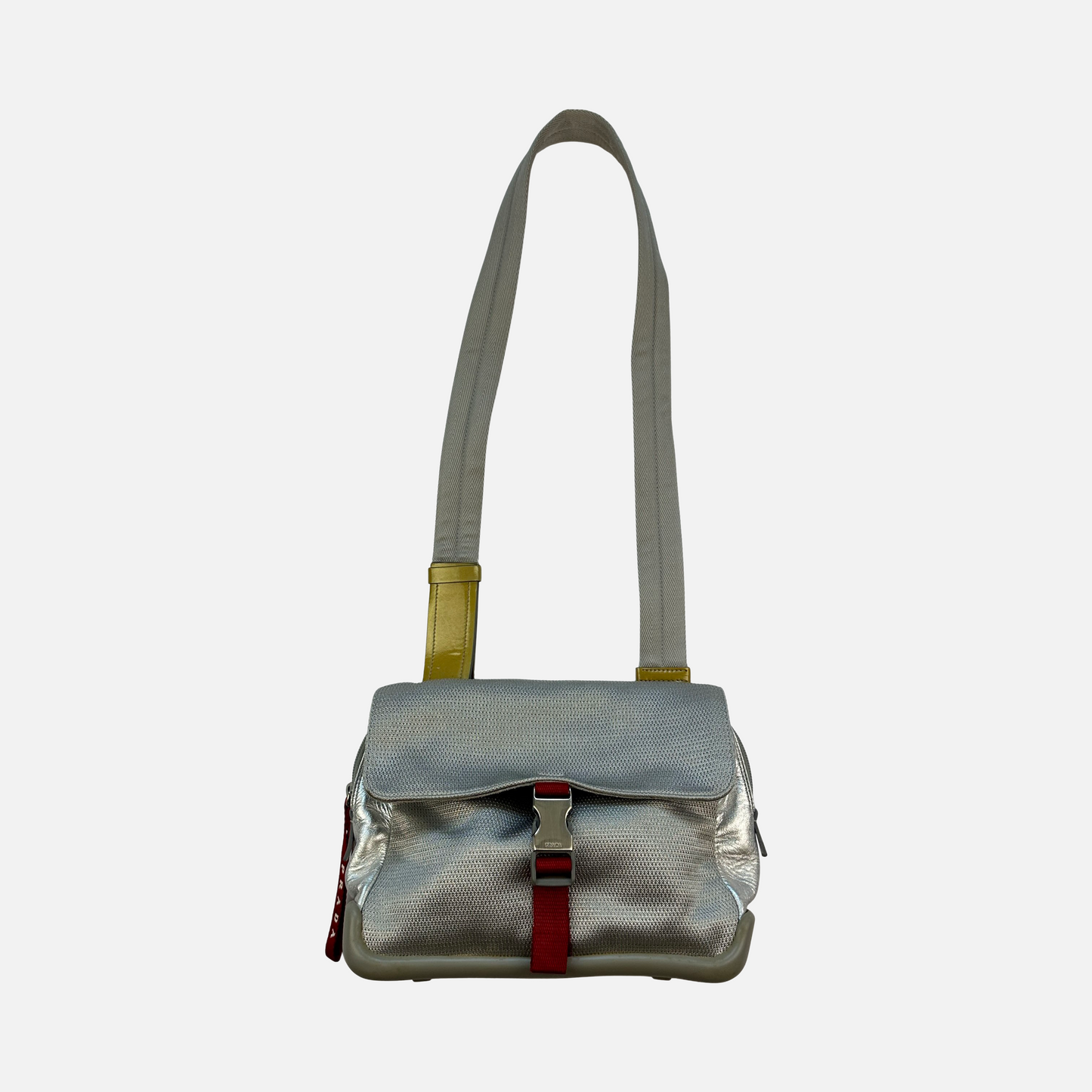 Prada 00's Mesh Crossbody Taske (Str. OS)