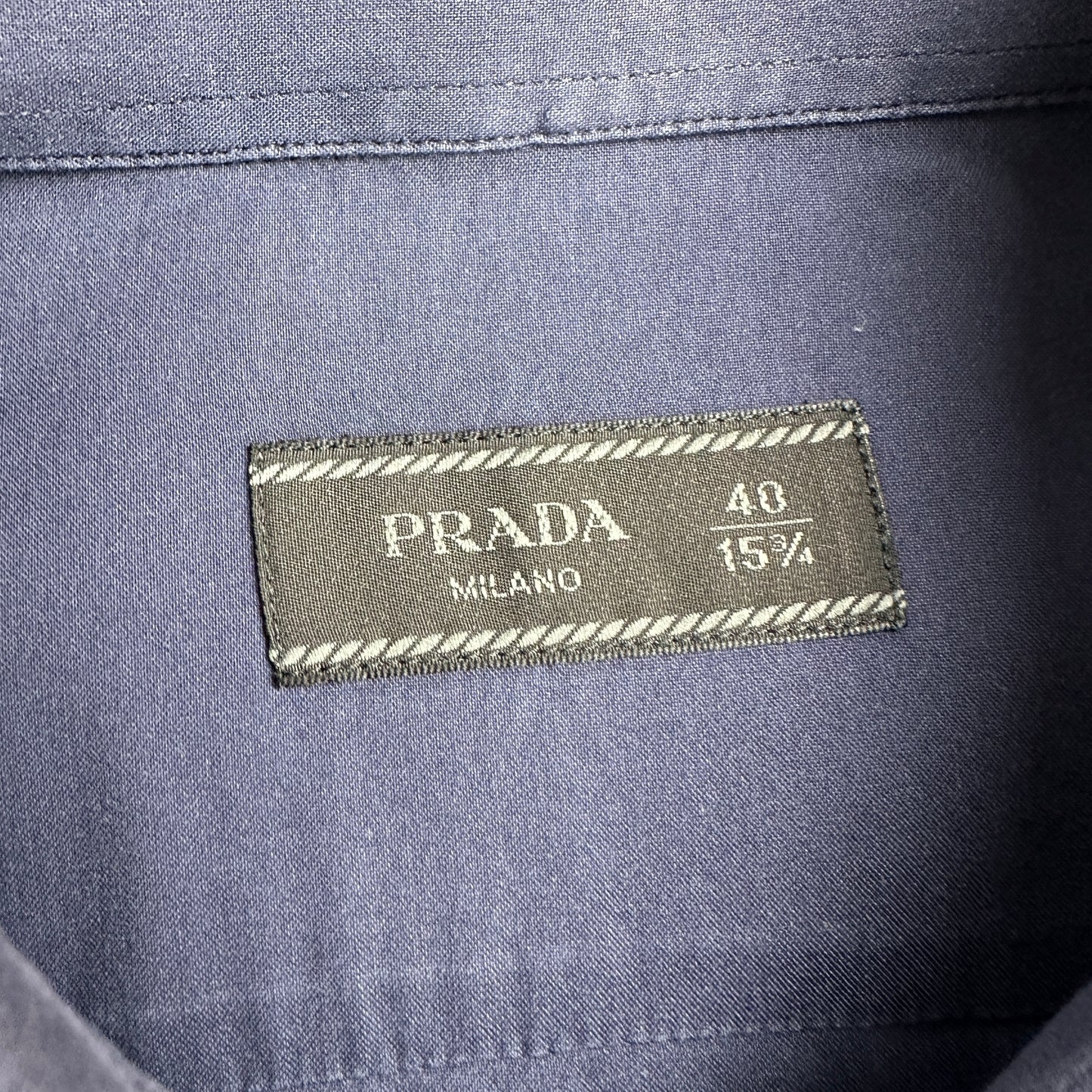 Prada Canvas Skjorte (Str. M)