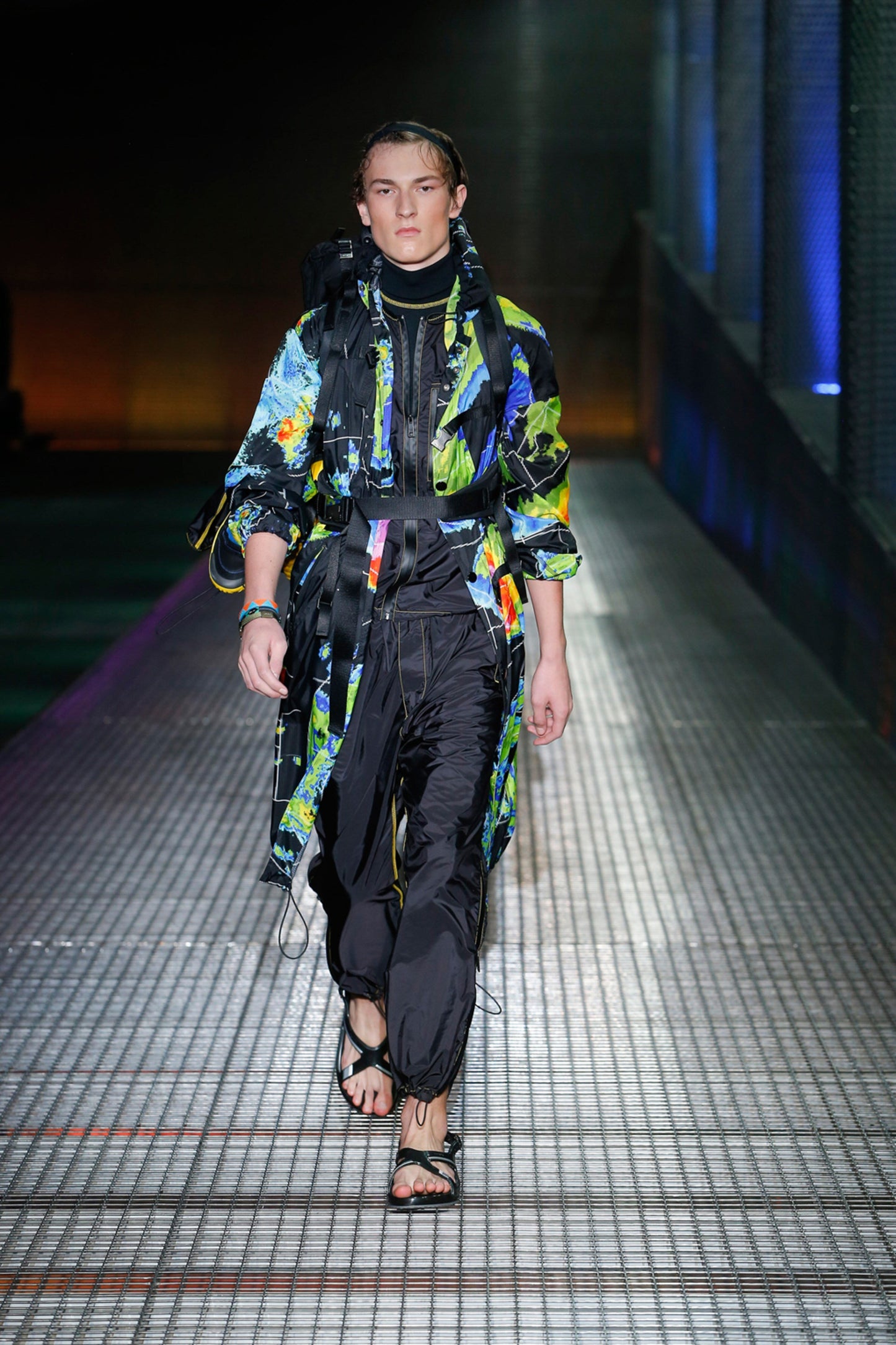 Prada SS2017 Nylon Track Pants (Str. 30W)