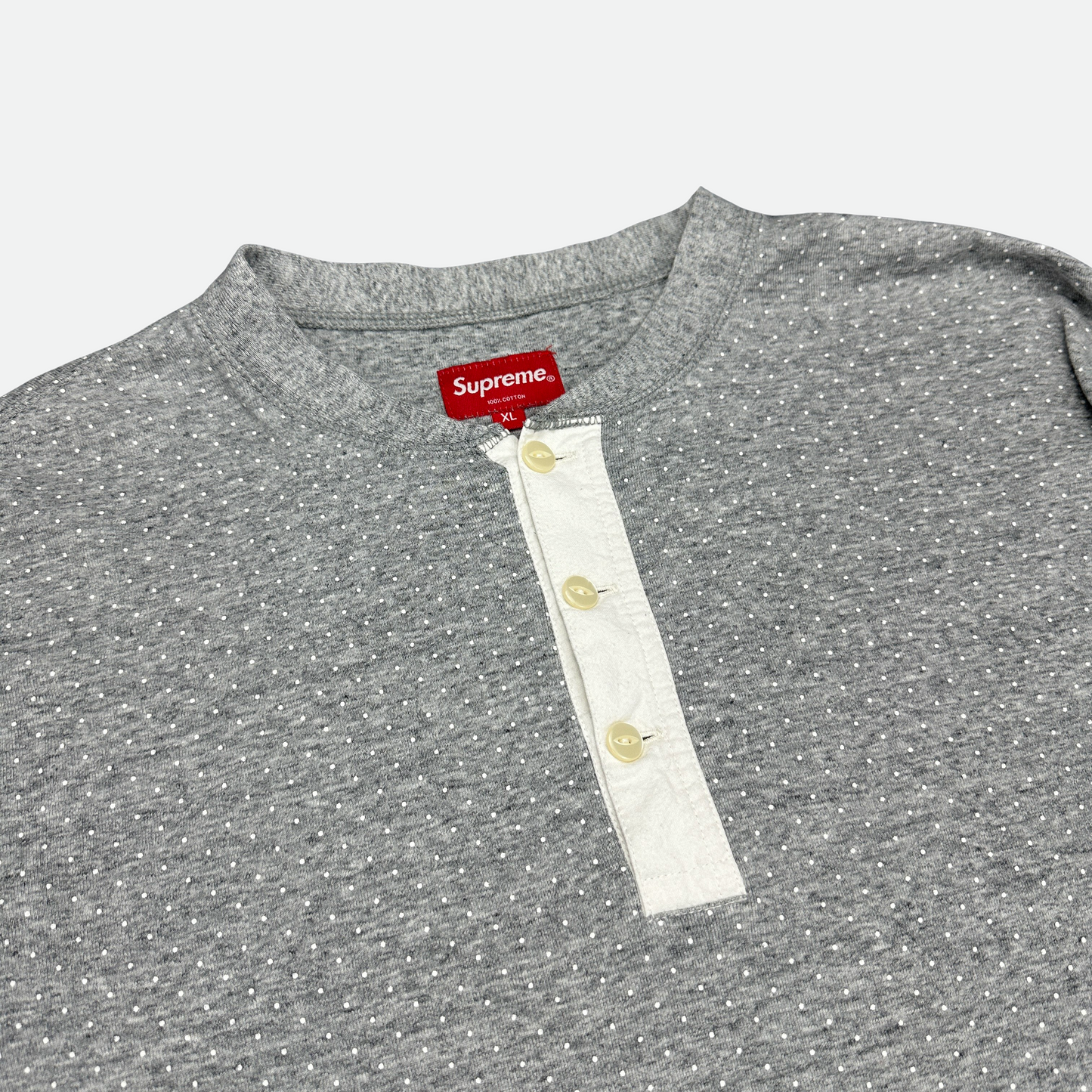 Supreme Polka Dot Henley (Str. XL)