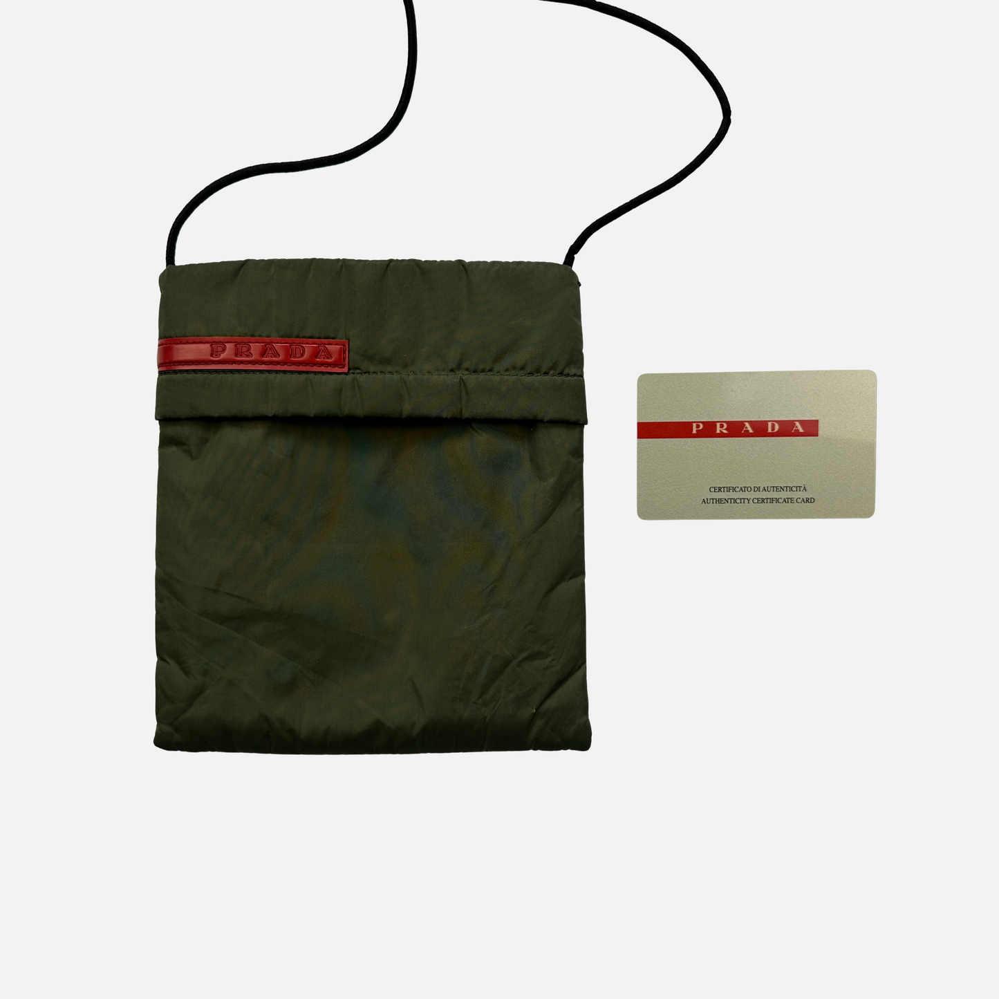 Prada 00's Nylon Taske (Str. OS)