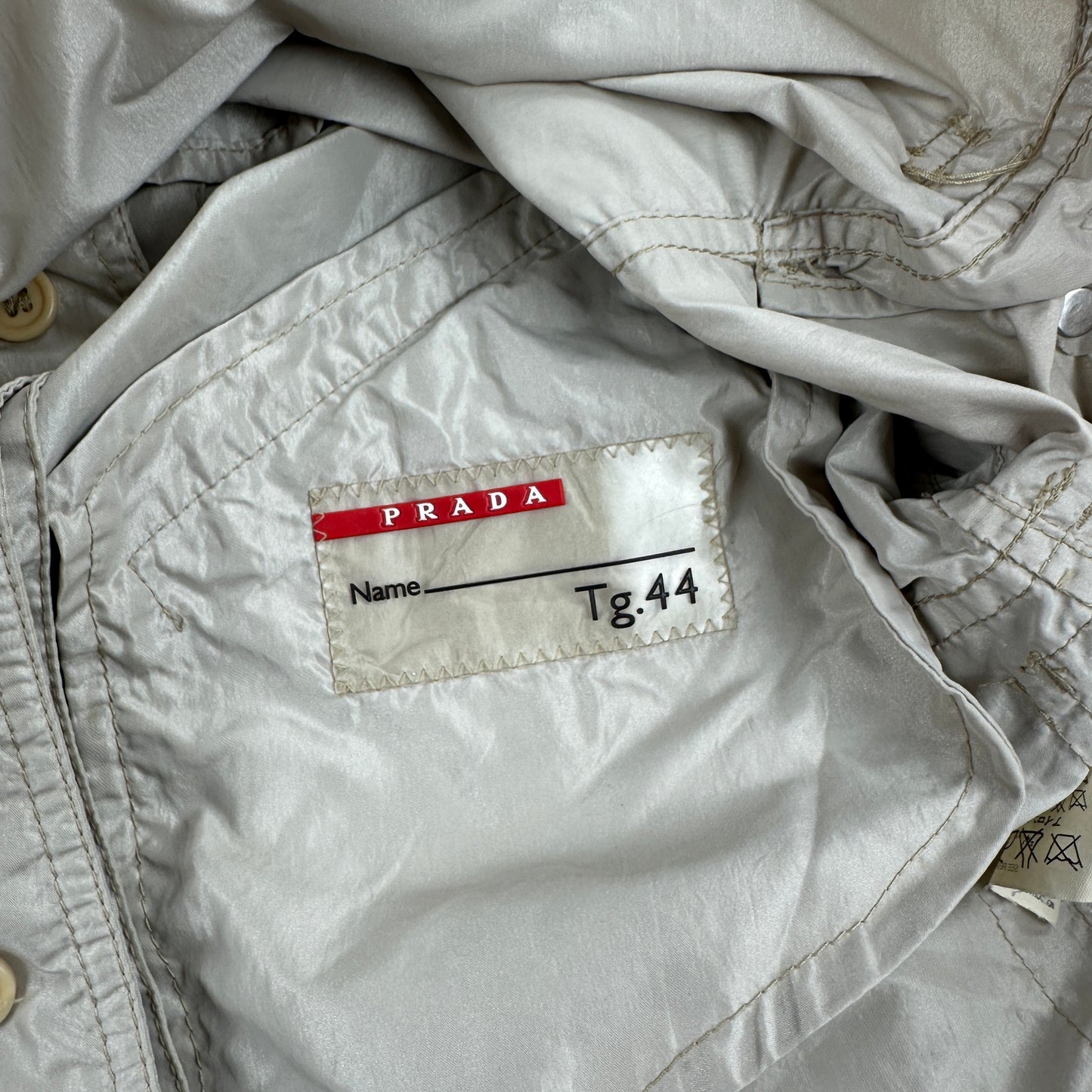 Prada Nylon Jakke (Str. S)