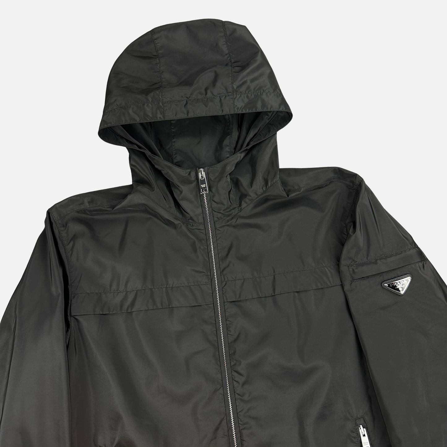 Prada Nylon Windbreaker (Str. L)