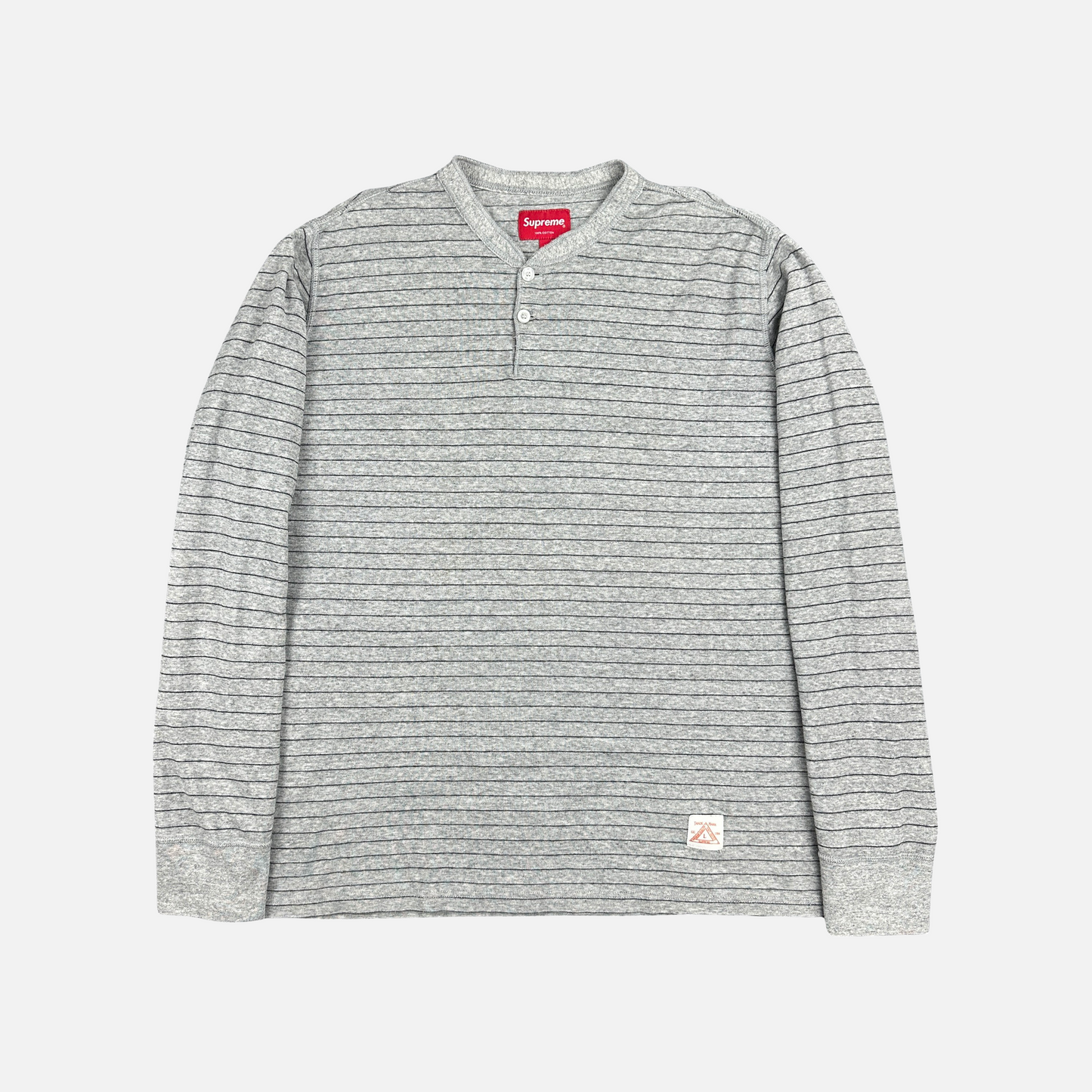 Supreme Pinstripe Henley L/S (Str. L)