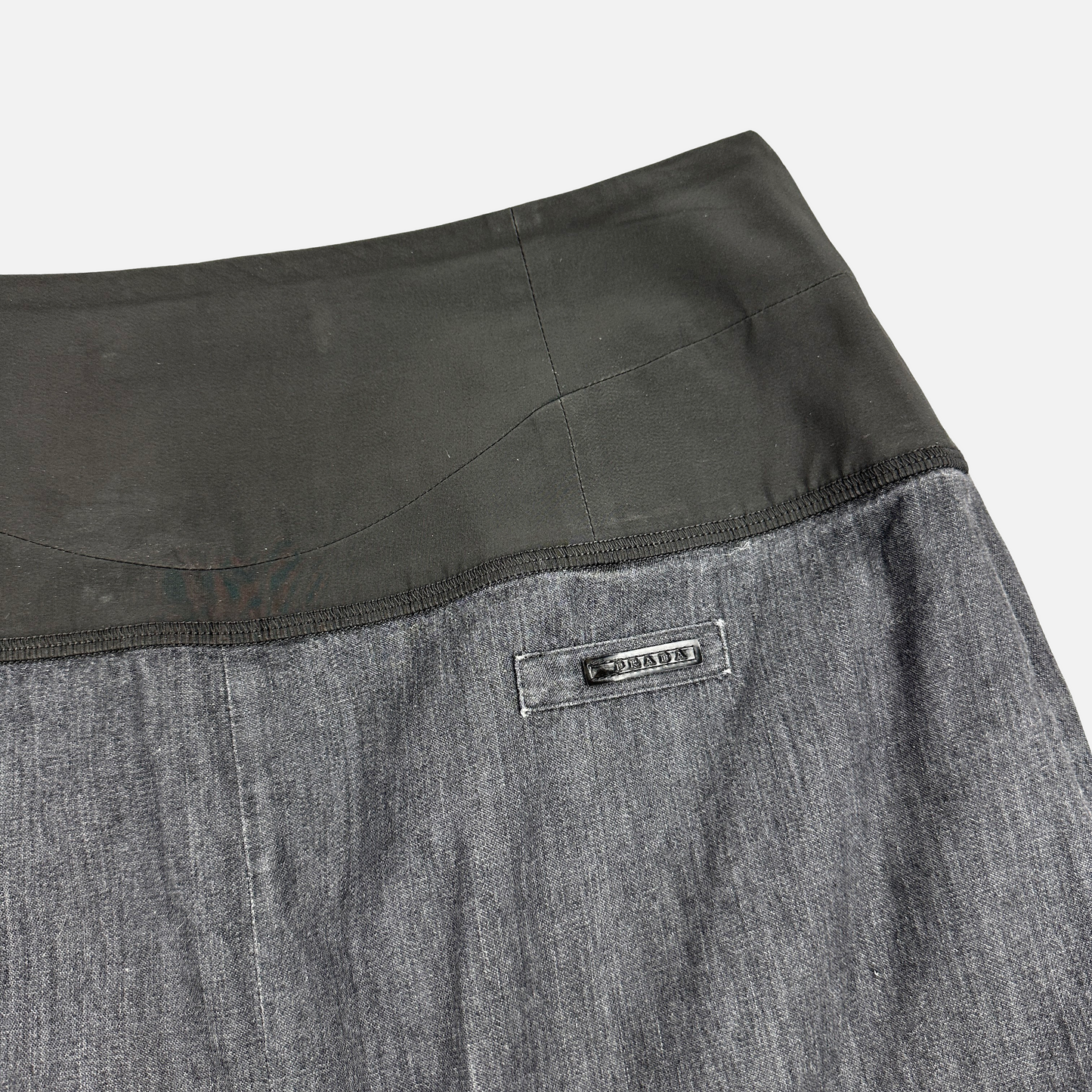Prada Denim Nederdel (Str. S)