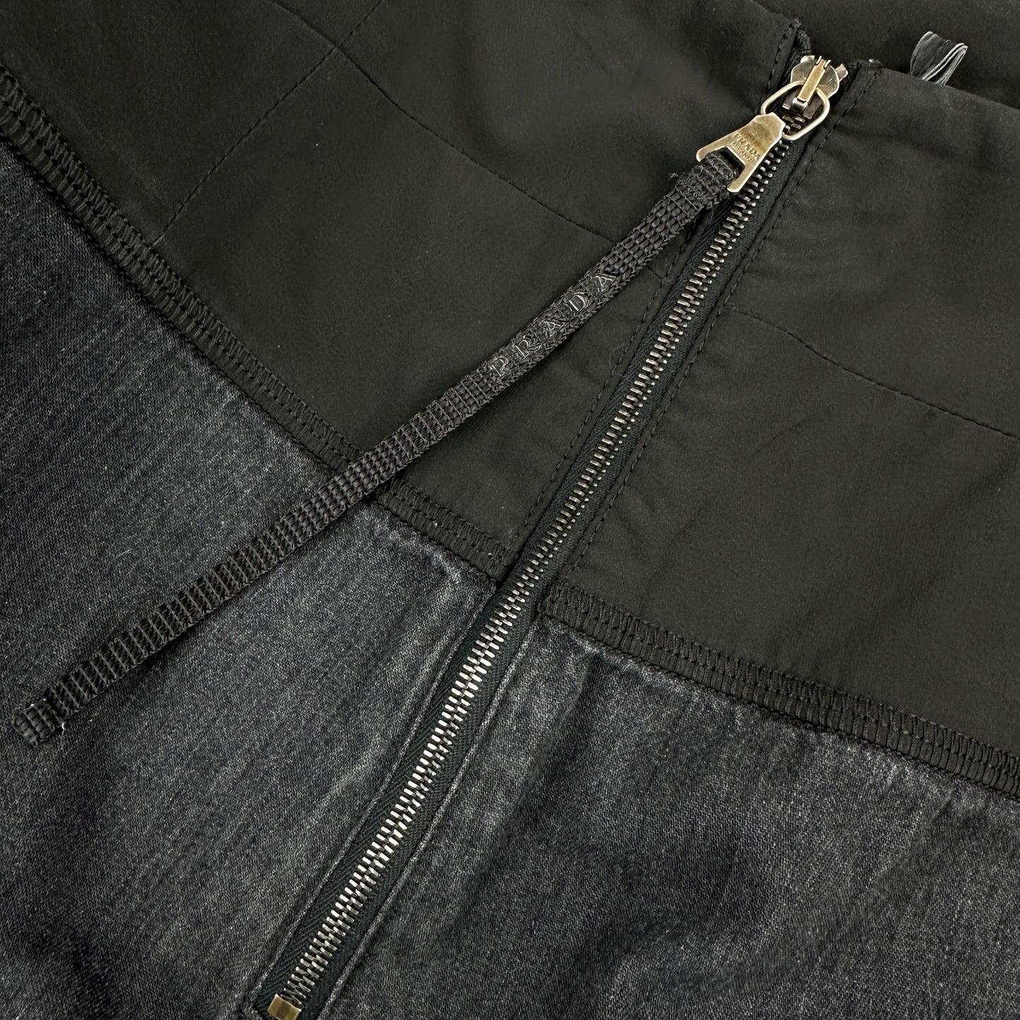 Prada Denim Nederdel (Str. S)