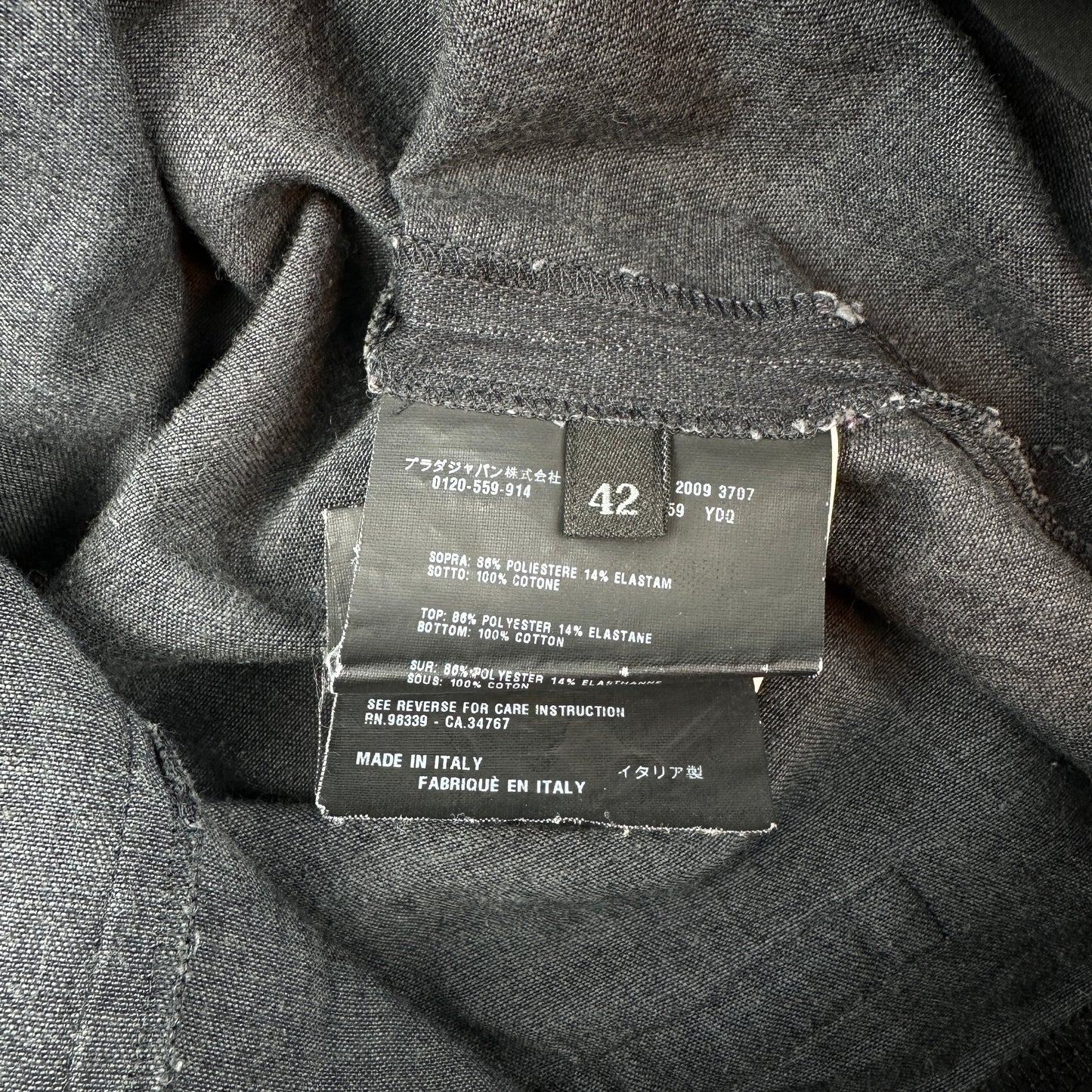 Prada Denim Nederdel (Str. S)