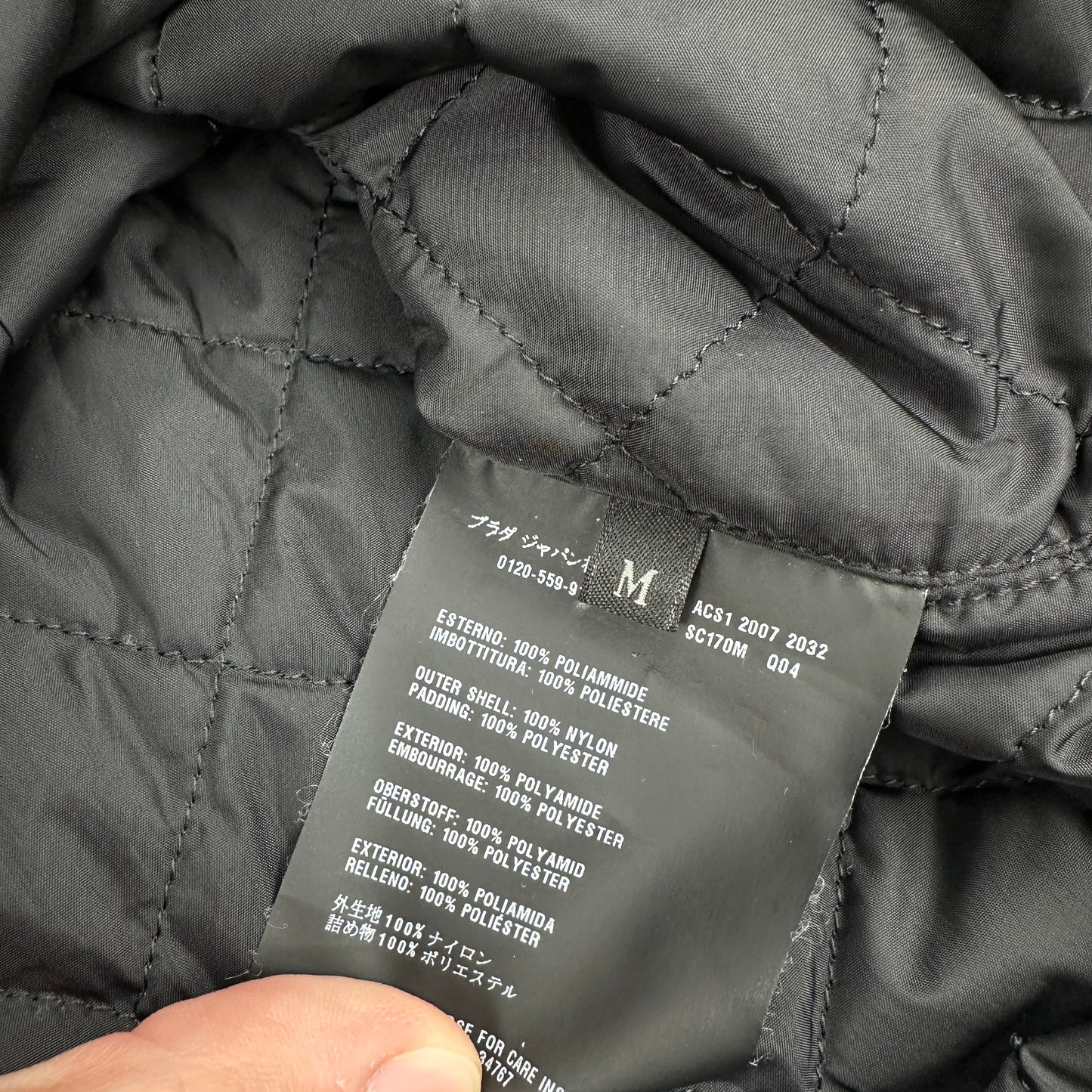 Prada Overshirt Jakke (Str. M)