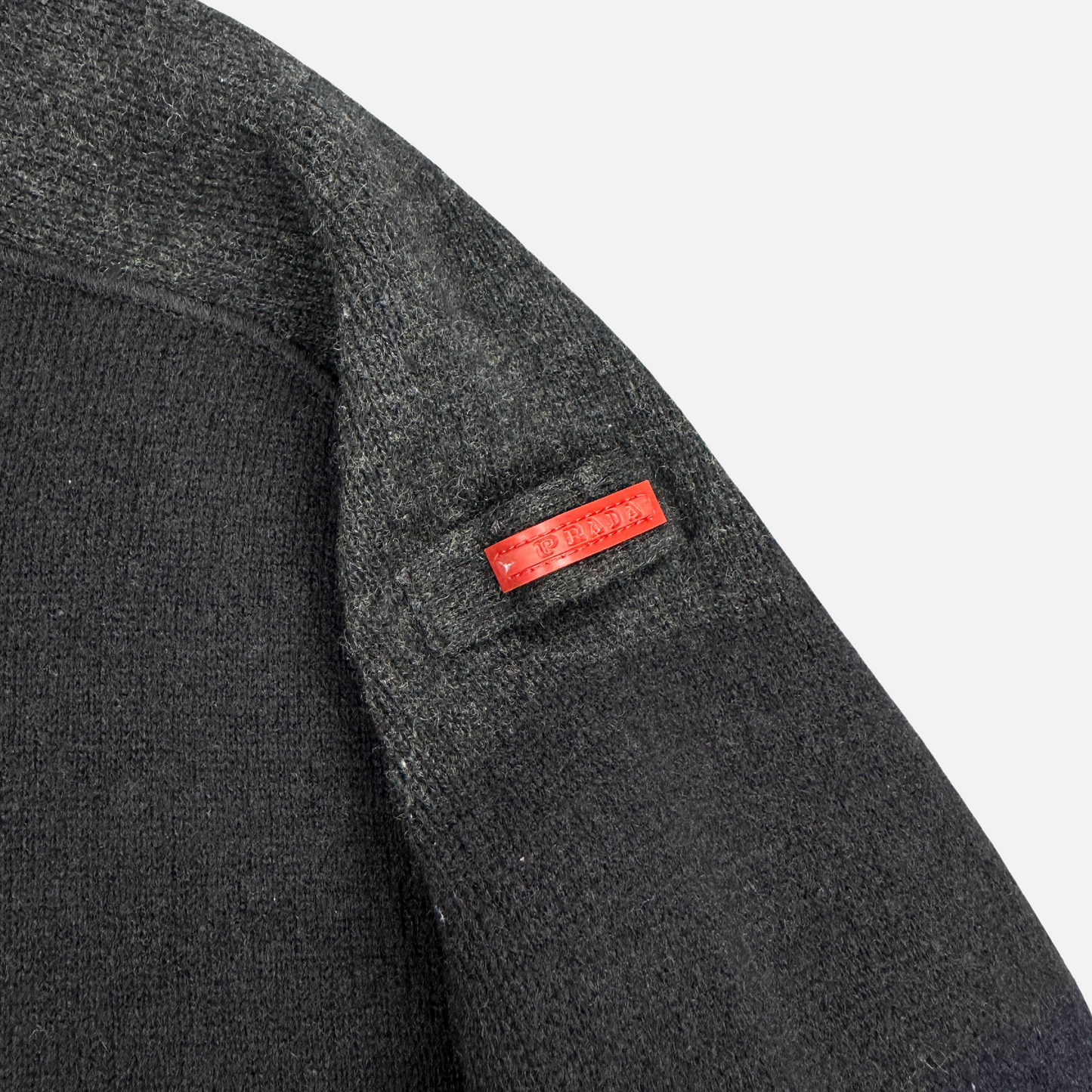 Prada Wool Zip Up (Str. M)