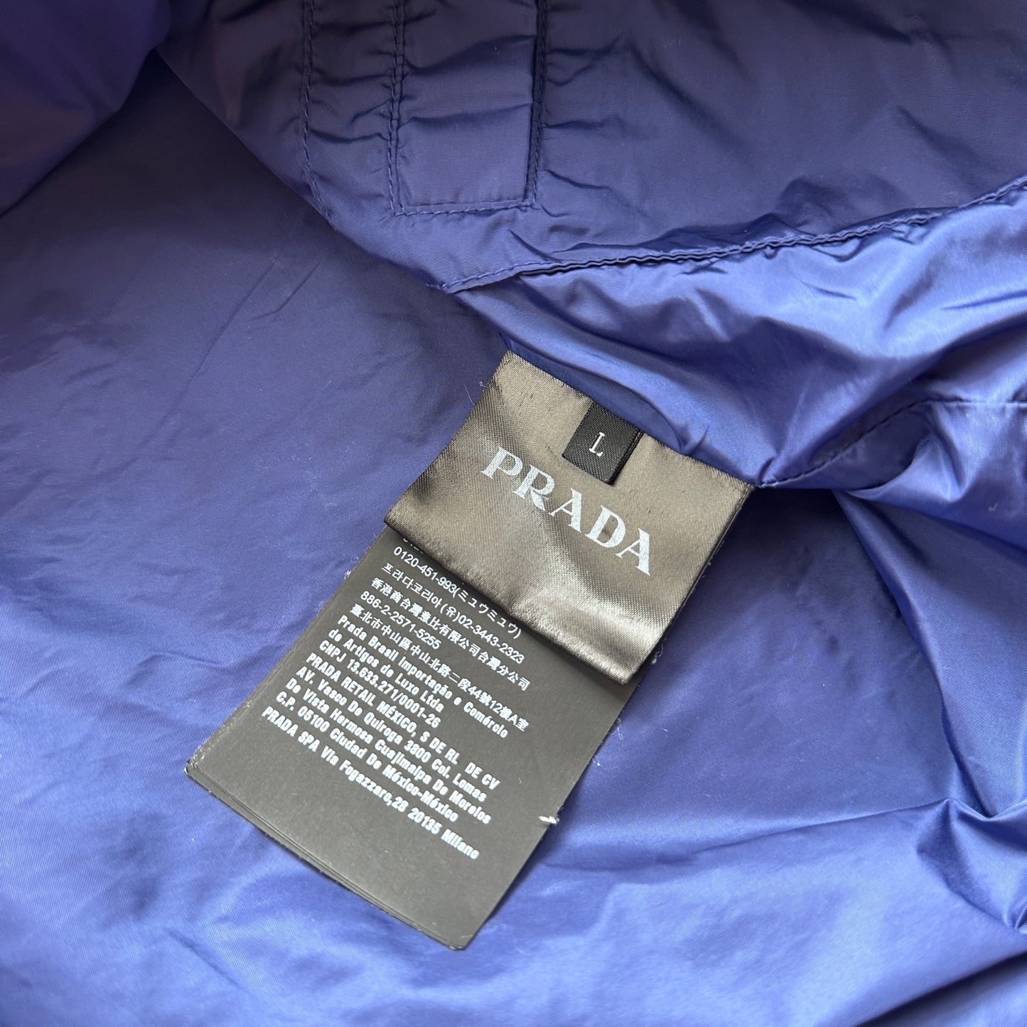 Prada Nylon Windbreaker (Str. M)