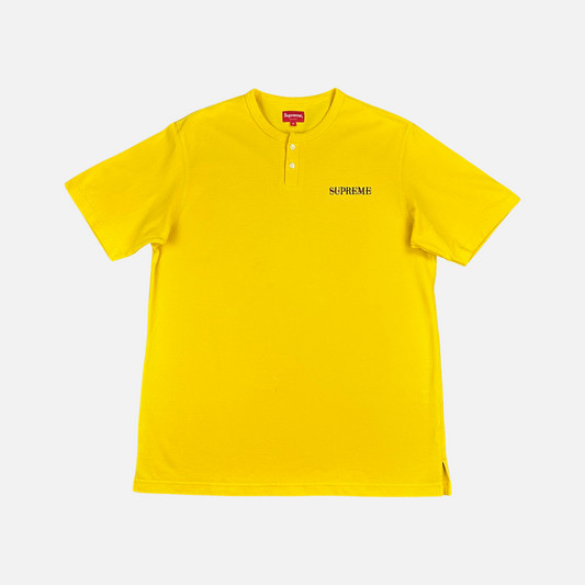 Supreme Pique Henley T-shirt (Str. M)