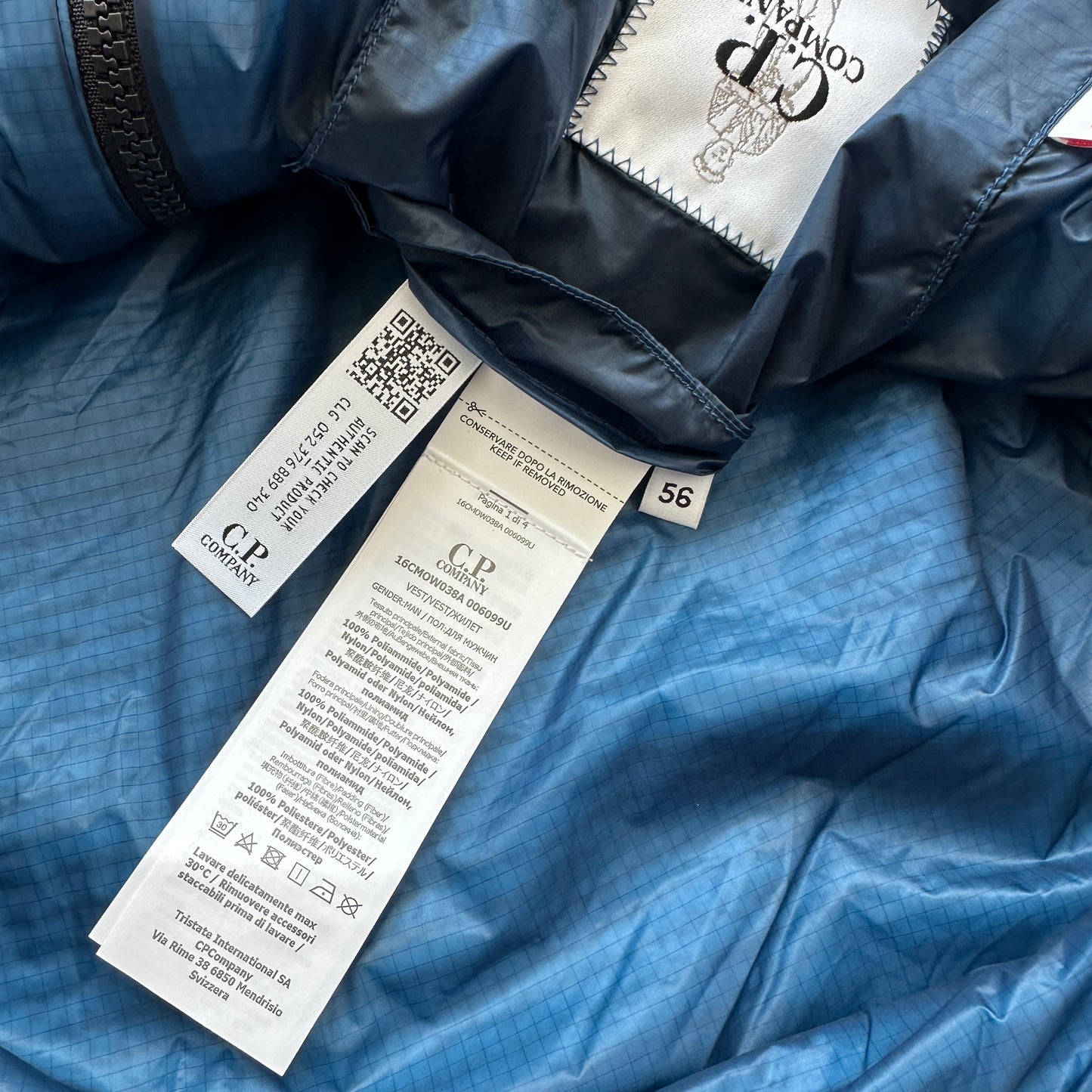 C.P. Company Vest (Str. XL)