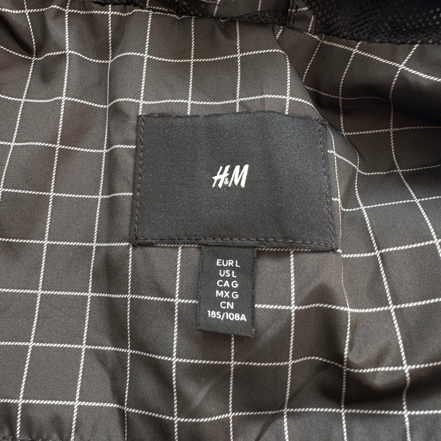 Checkered Windbreaker (Str. L)