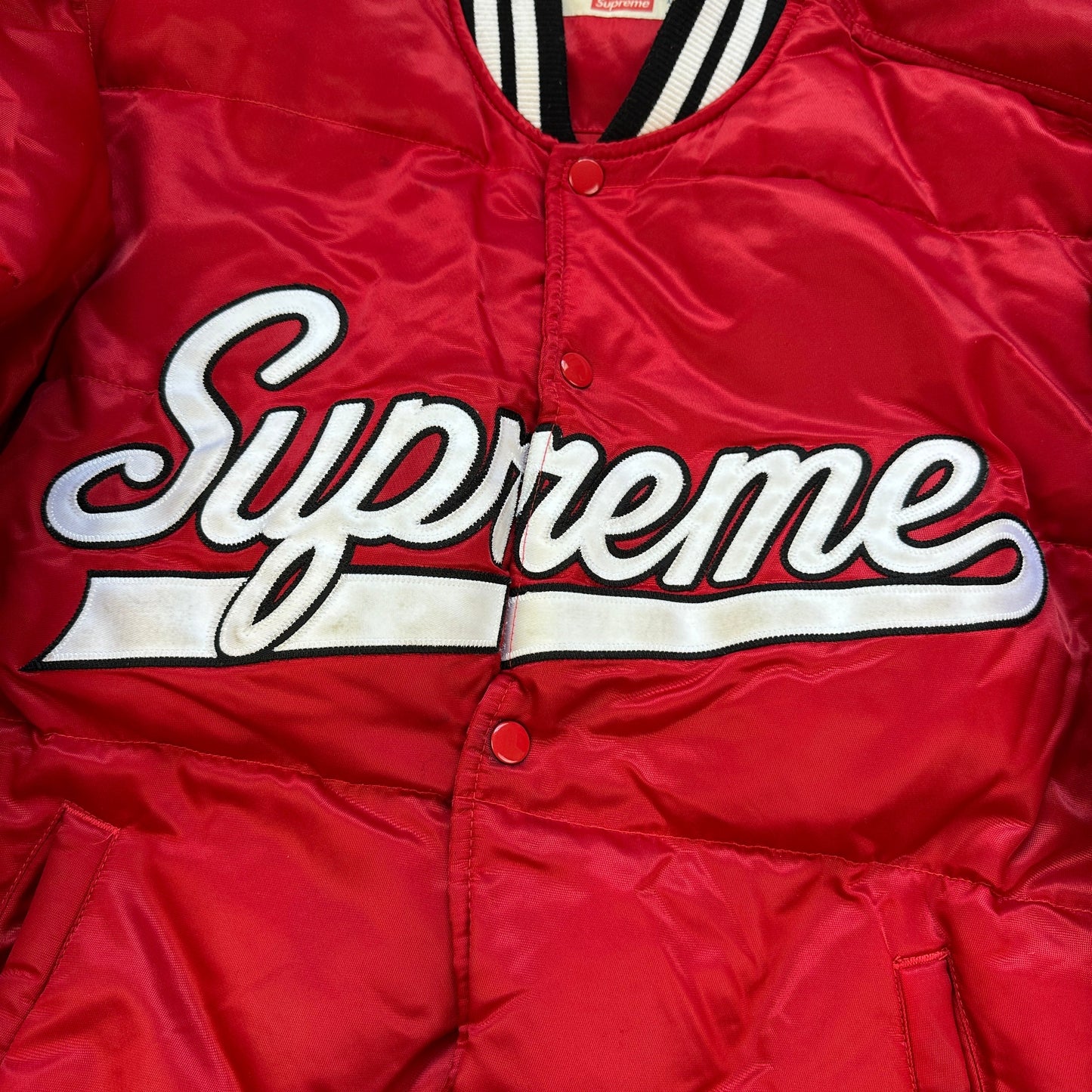 Supreme College Puffer Jakke (Str. L)