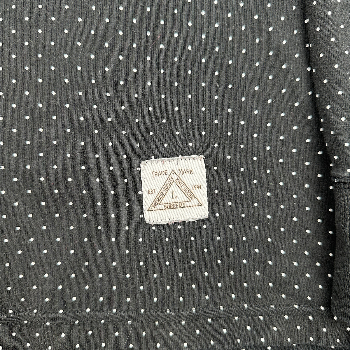 Supreme Polka Dot Henley (Str. L)