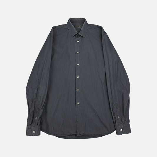 Prada Checkered Skjorte (Str. L)