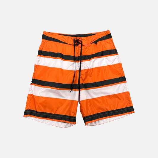 Prada Striped Swim Shorts (Str. 30W)
