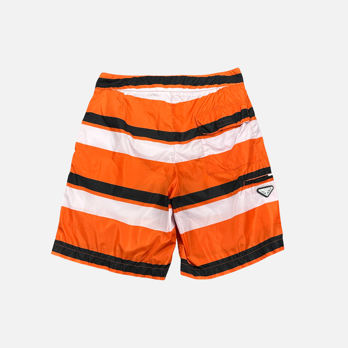 Prada Striped Swim Shorts (Str. 30W)