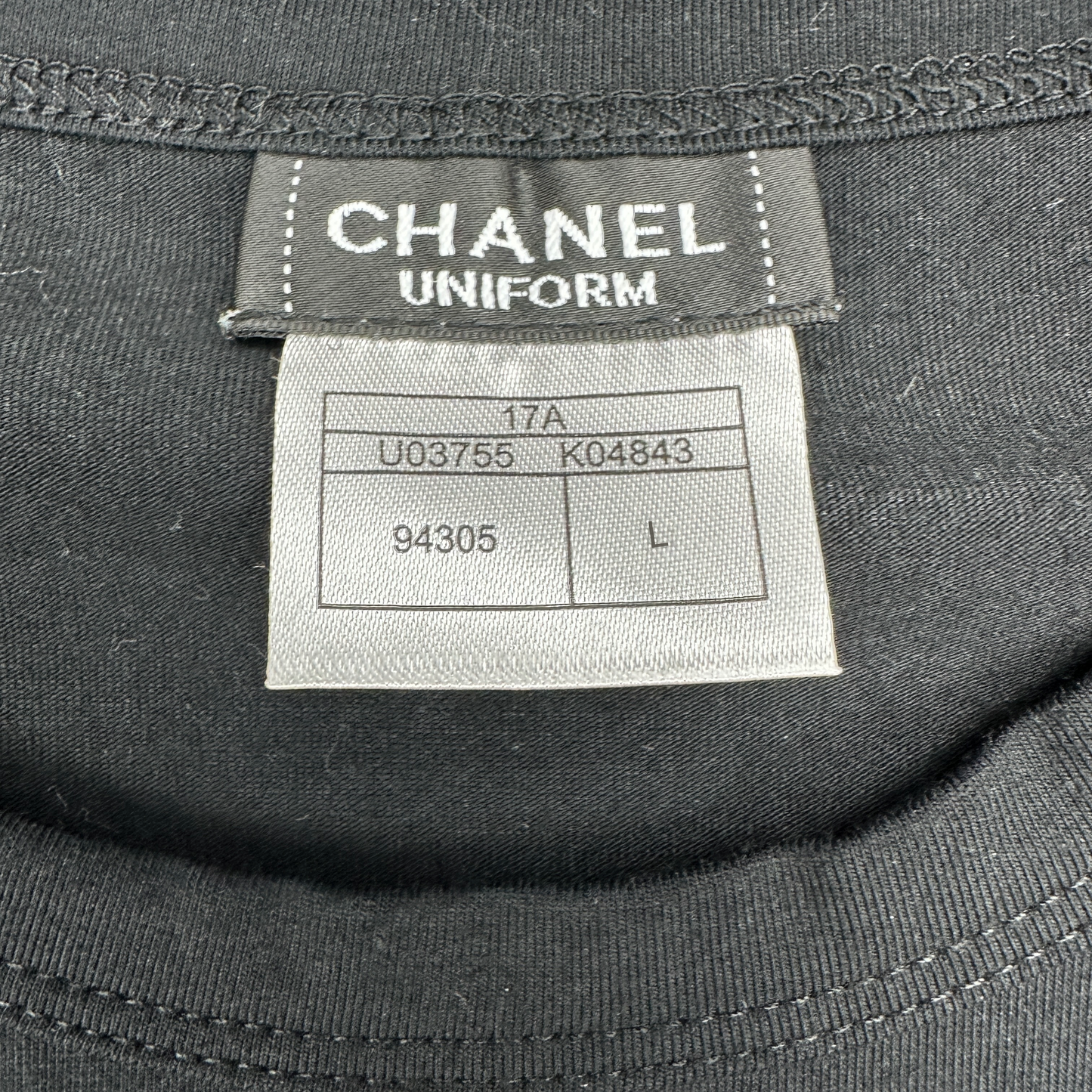 Chanel Uniform L/S (Str. L)