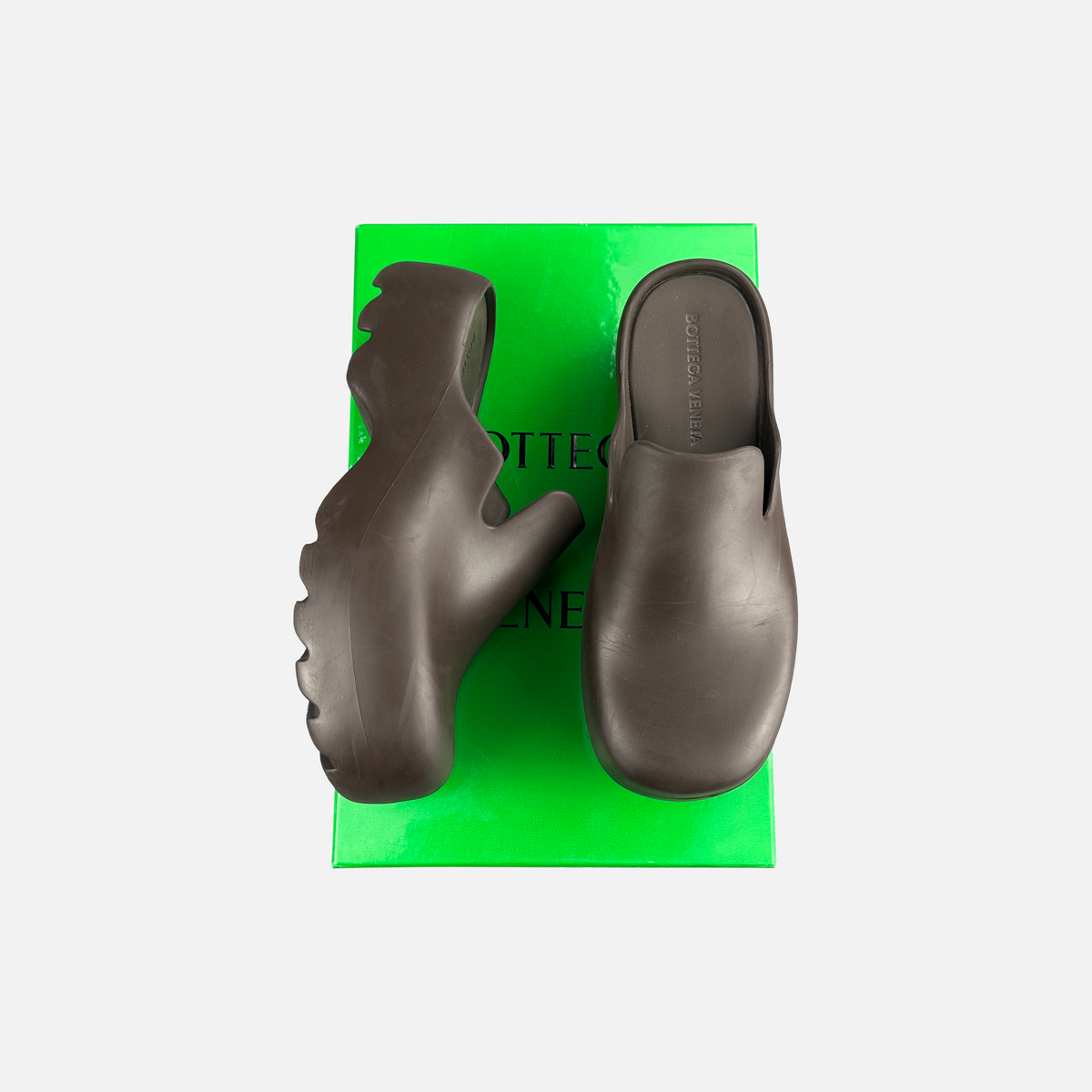 Bottega Veneta Rubber Sandals Clogs (Str. 44)