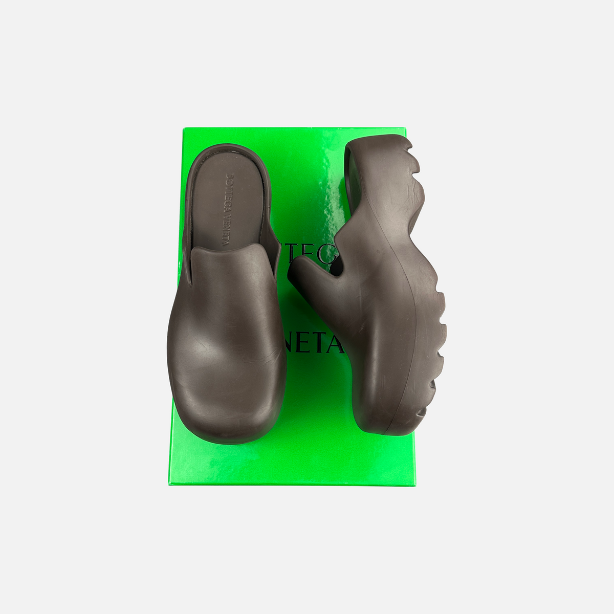 Bottega Veneta Rubber Sandals Clogs (Str. 44)