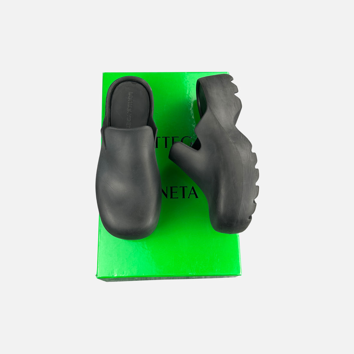 Bottega Veneta Rubber Sandals Clogs (Str. 43)