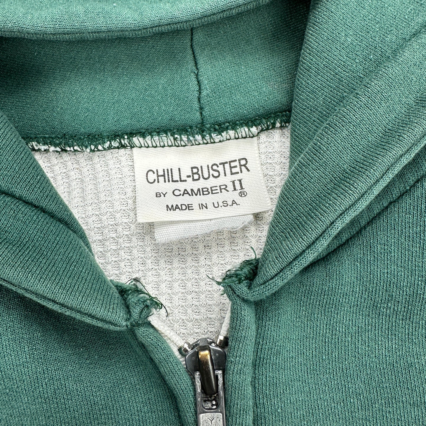 Vintage Camber Thermal Zip Hoodie (Str. L)