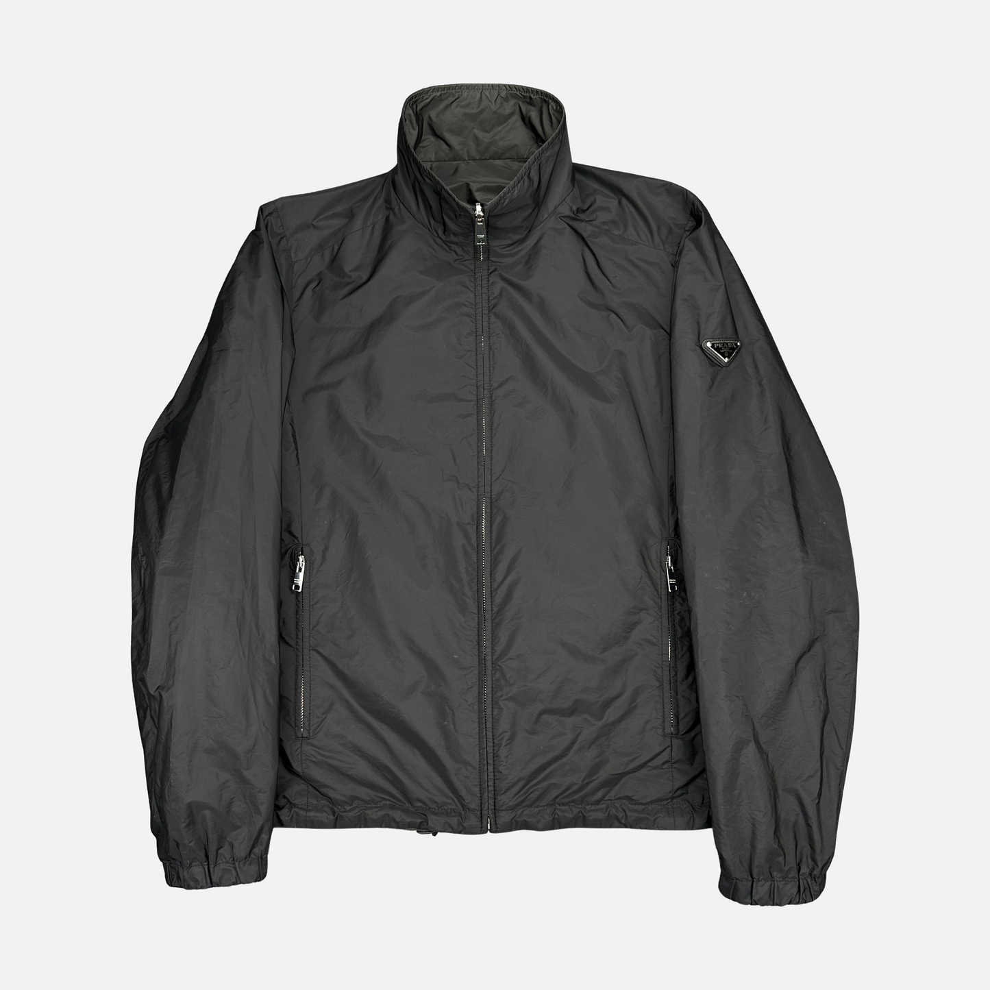 Prada Nylon Reversible Windbreaker (Str. M)